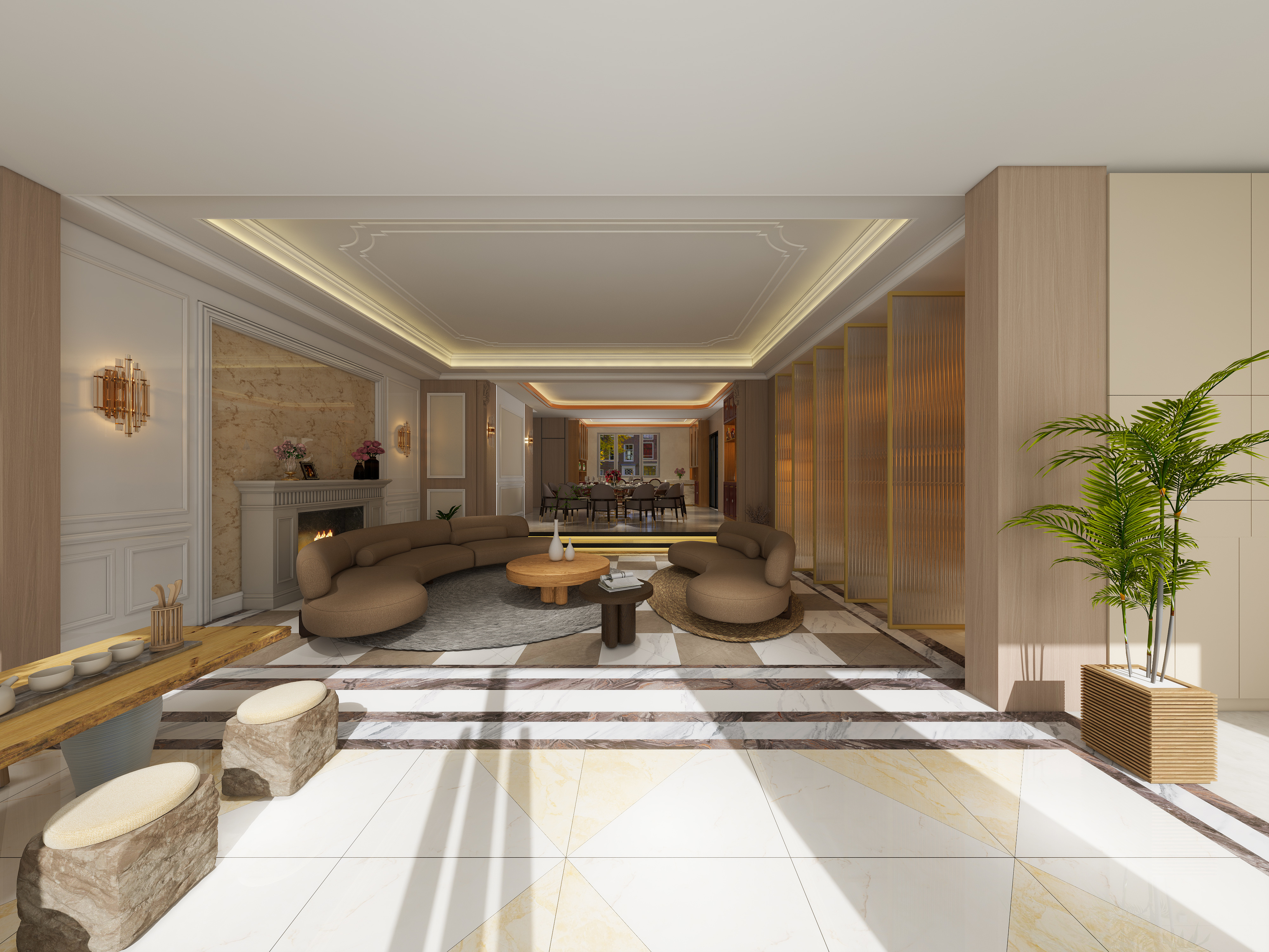 TRAU清静-美式简约别墅-装修设计方案