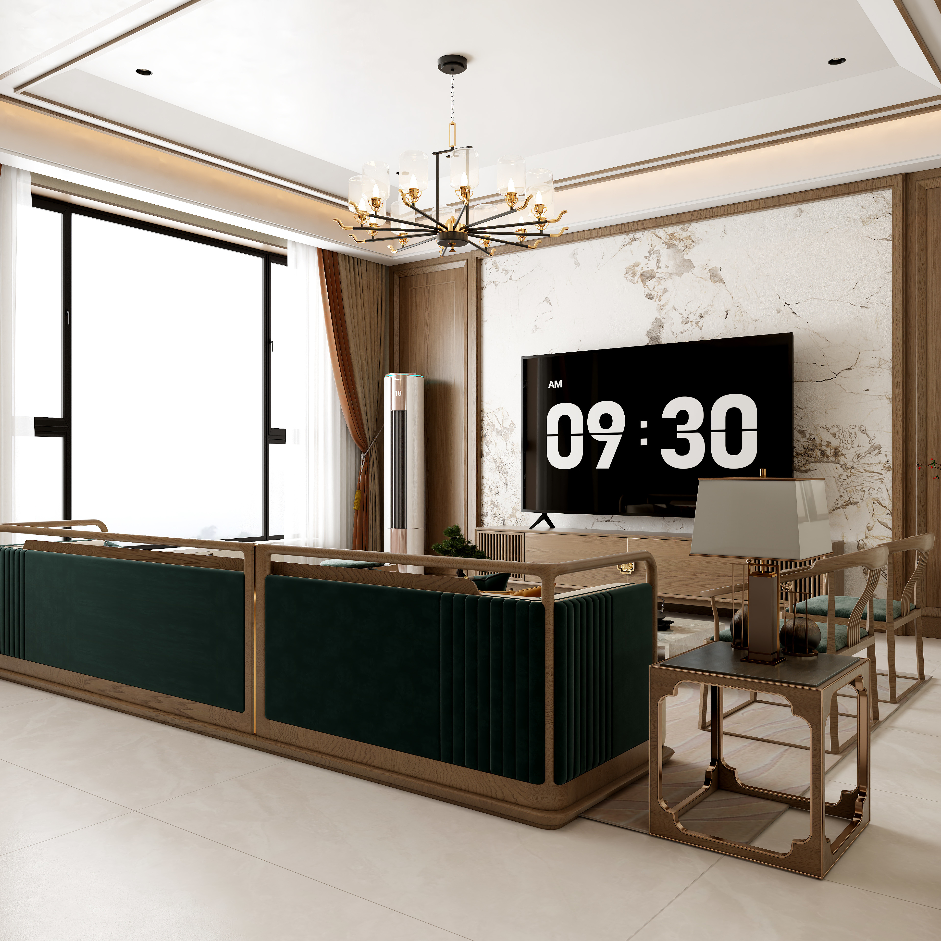 张张涨钱啦-新中式别墅-装修设计方案