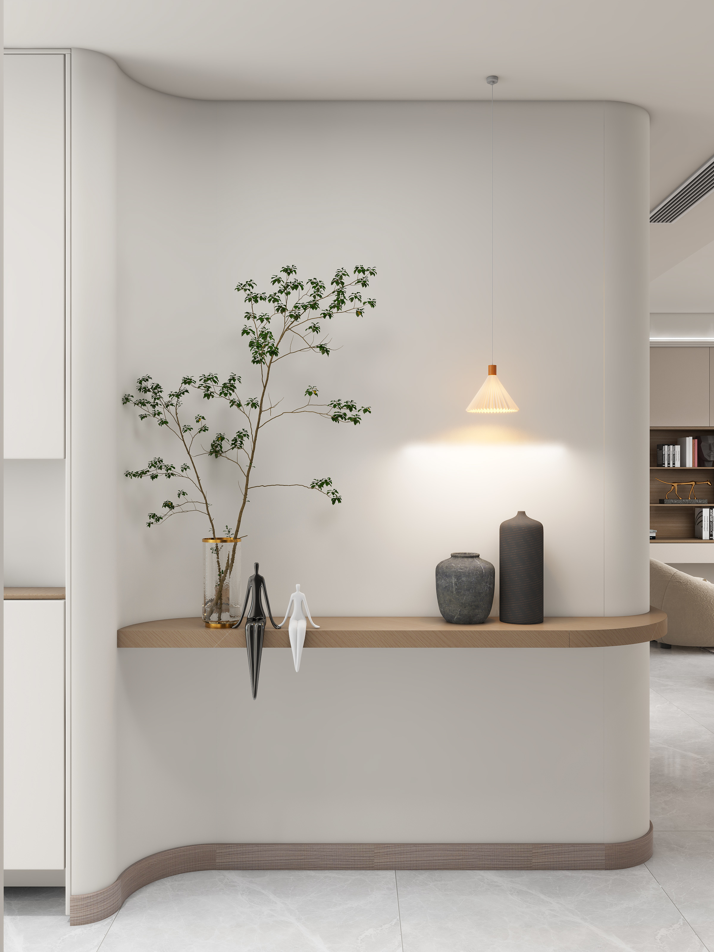 画家_沉铭-融创江南融府【极简】-装修设计方案