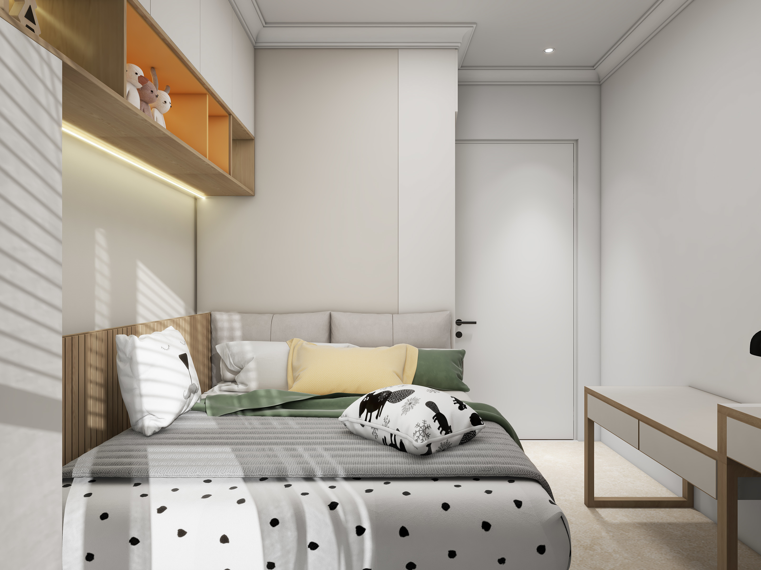 筑星装饰-金地名峰复式90㎡装修效果图