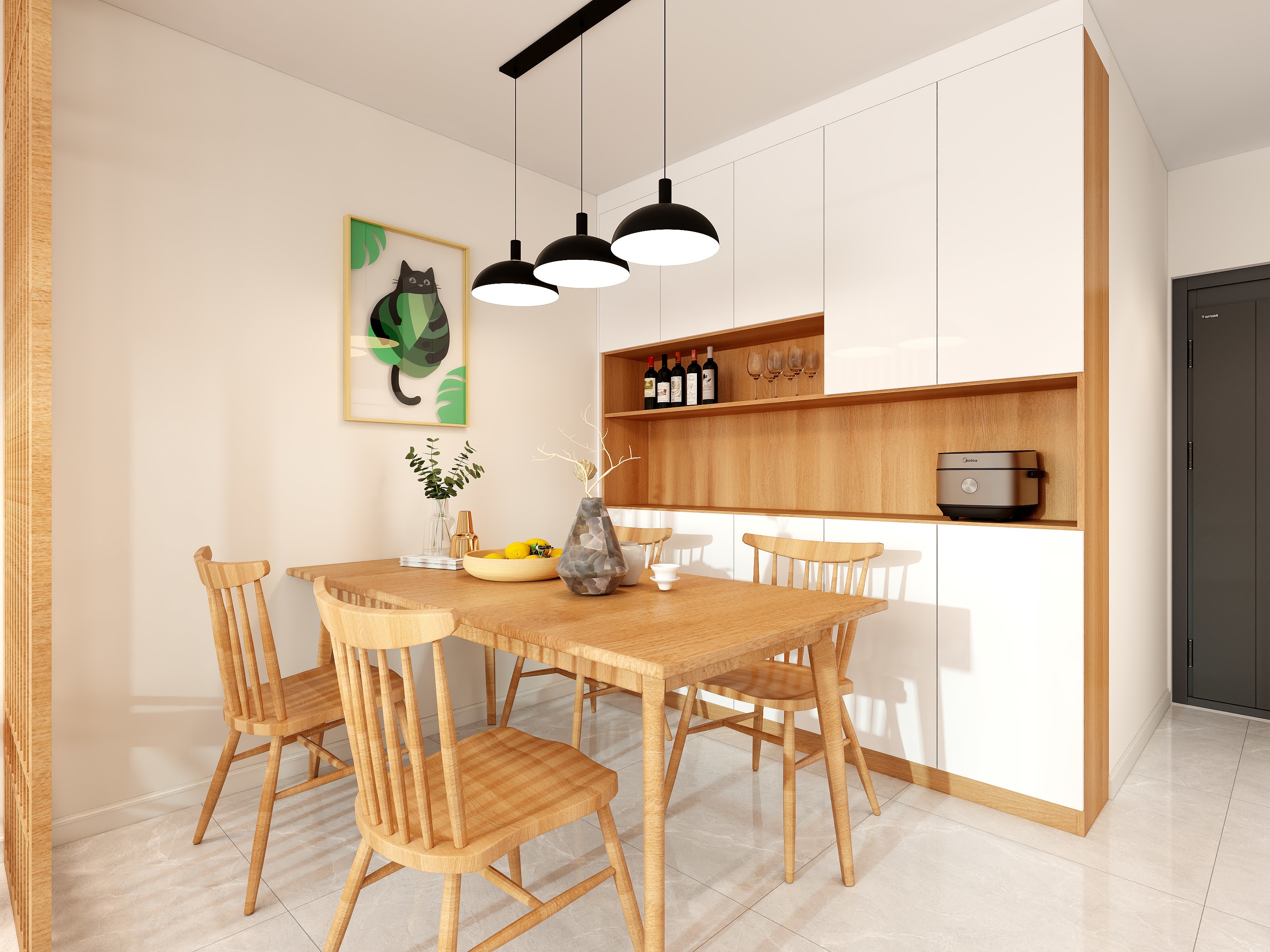 杨志峰15810096784-海德公园82㎡3室-装修设计方案