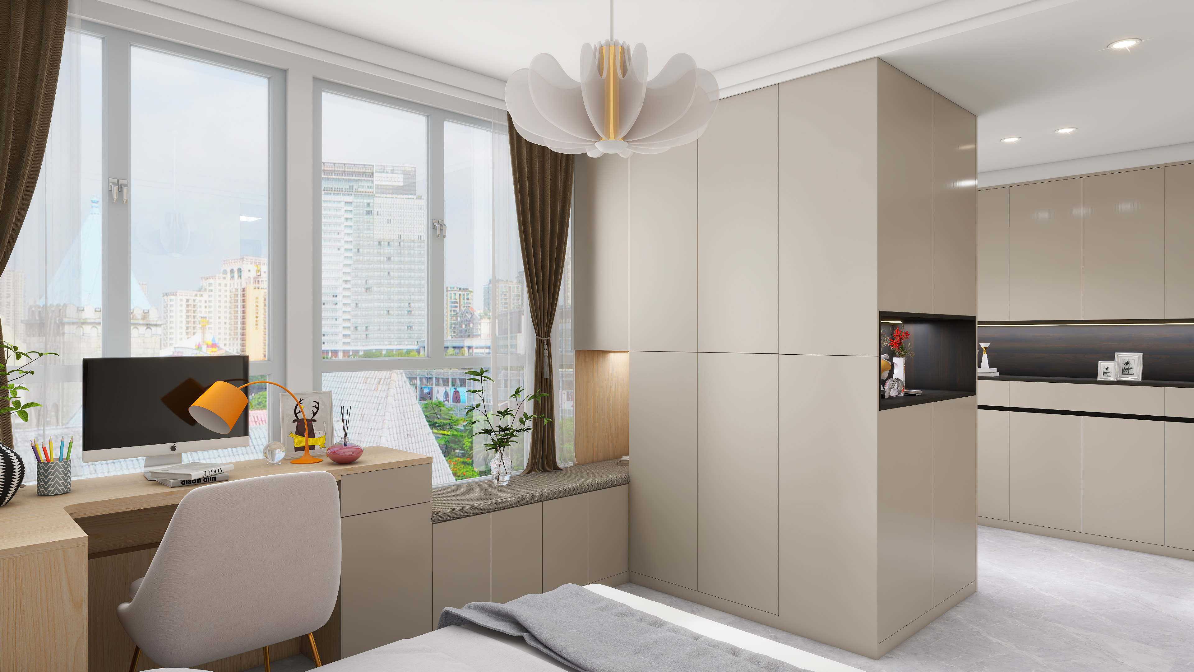 宸瀚家居-阿尔法社区-87㎡两居 -装修设计方案