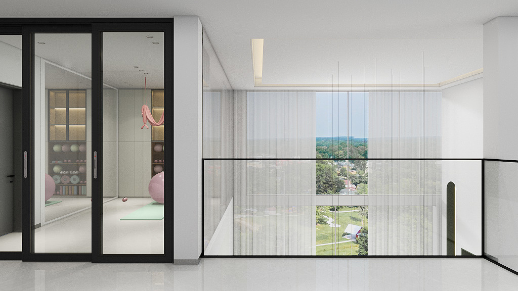 彩虹边的雨云qPdO-142㎡2室-装修设计方案