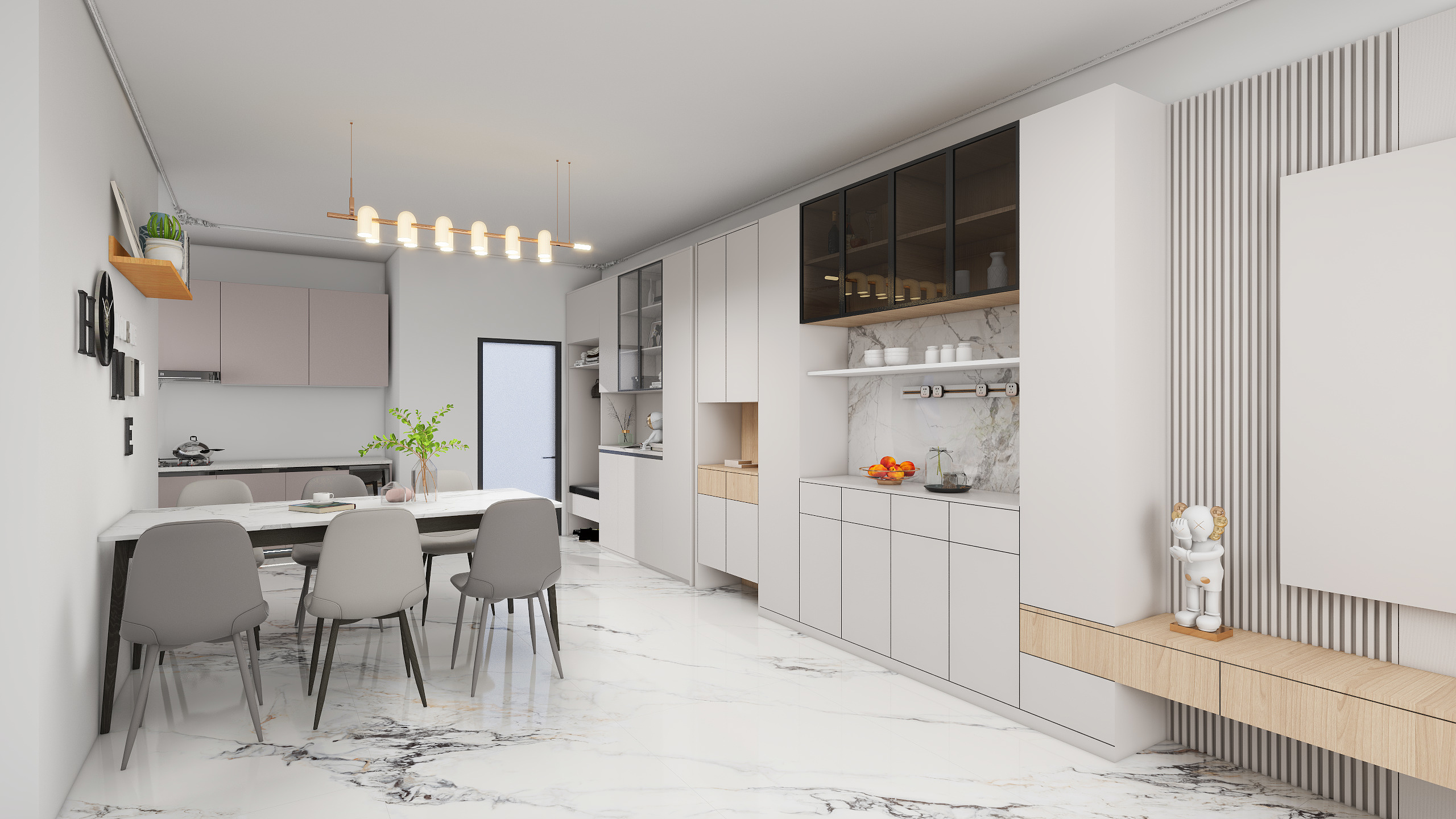 摩羯座家设计师-117平米三居-装修设计方案