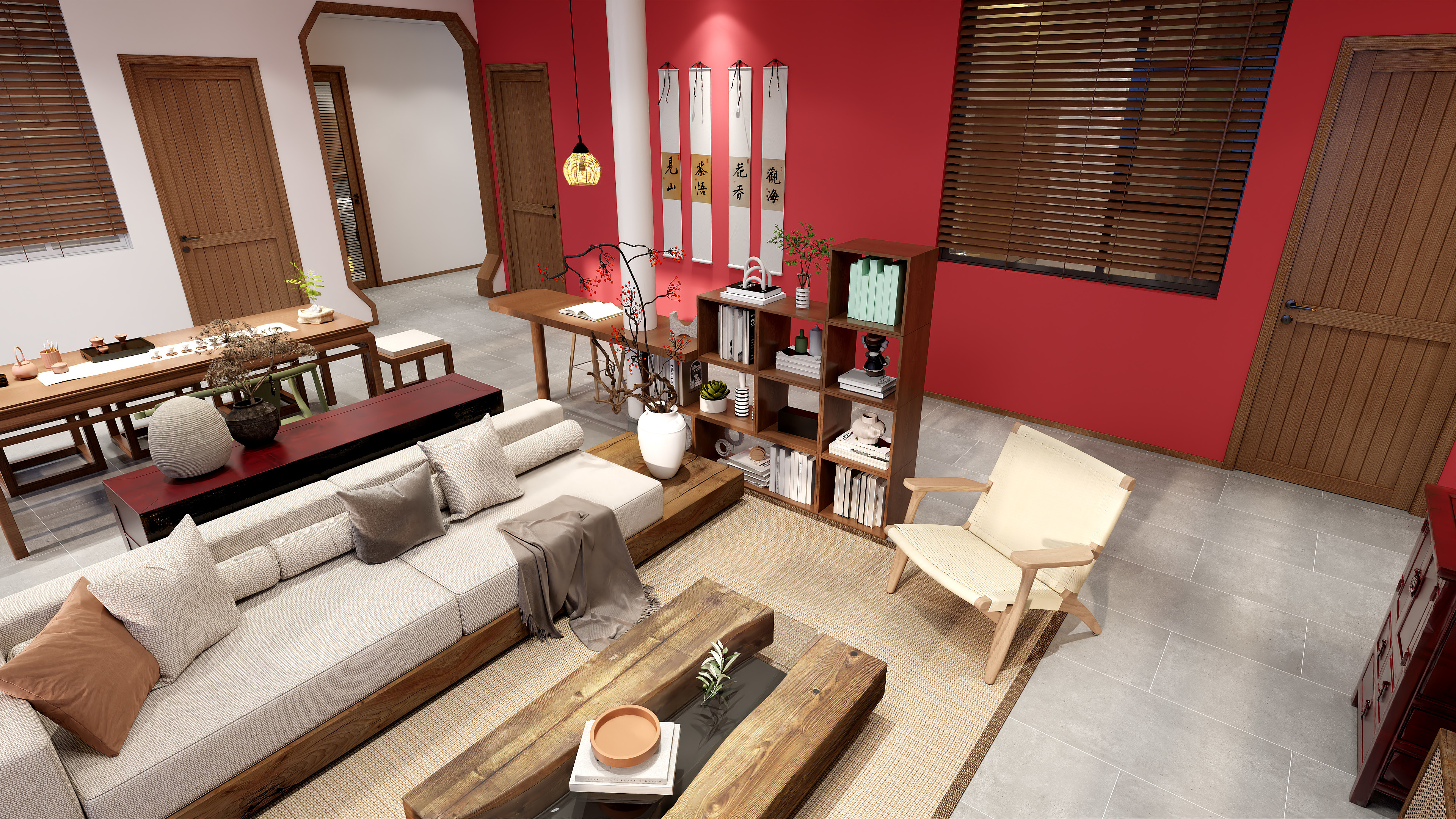 北宸空間設計-乡村度假民宿装修效果图