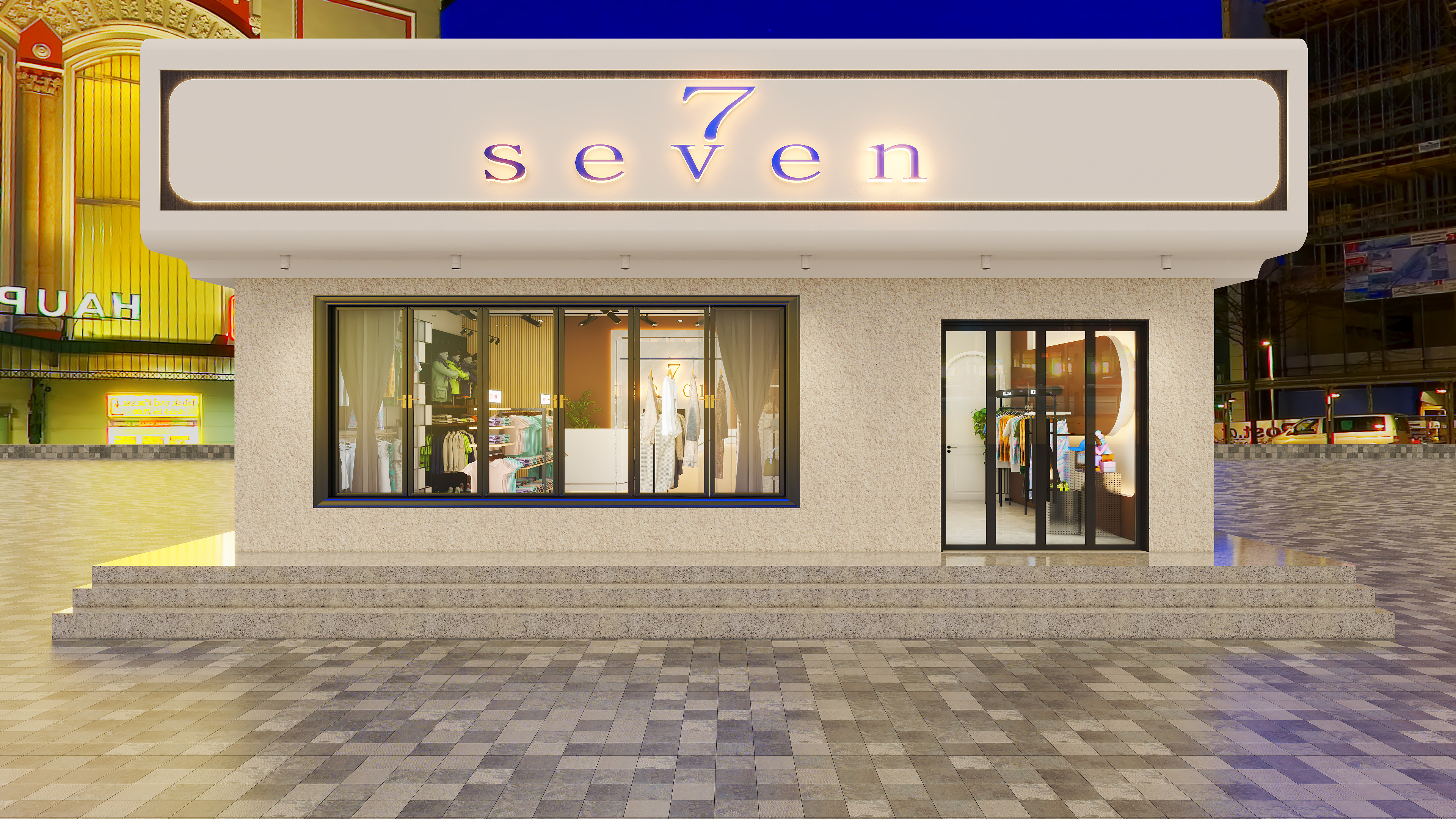 乐画设计-服装店-装修设计方案