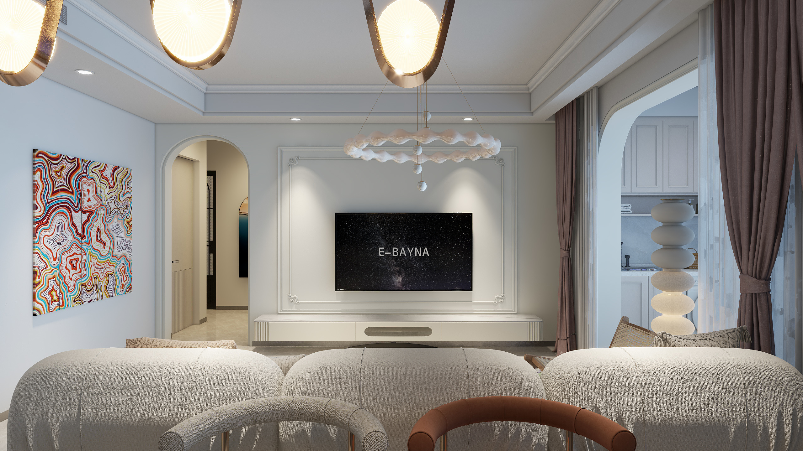 A布-奶油风-装修设计方案