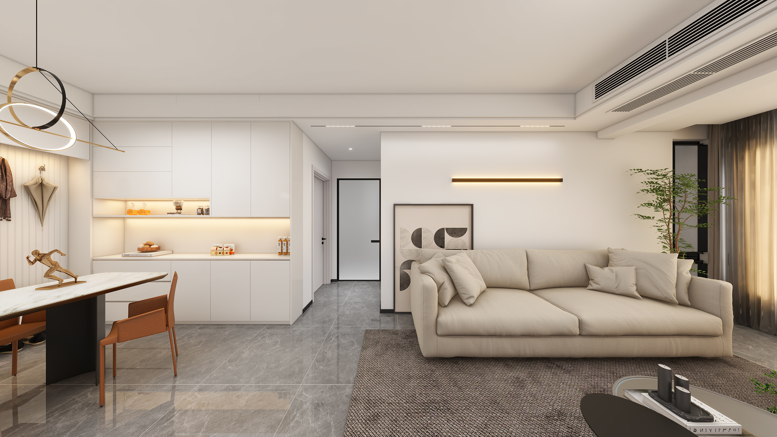 邱邱邱HY-吾悦首府90㎡3室-装修设计方案