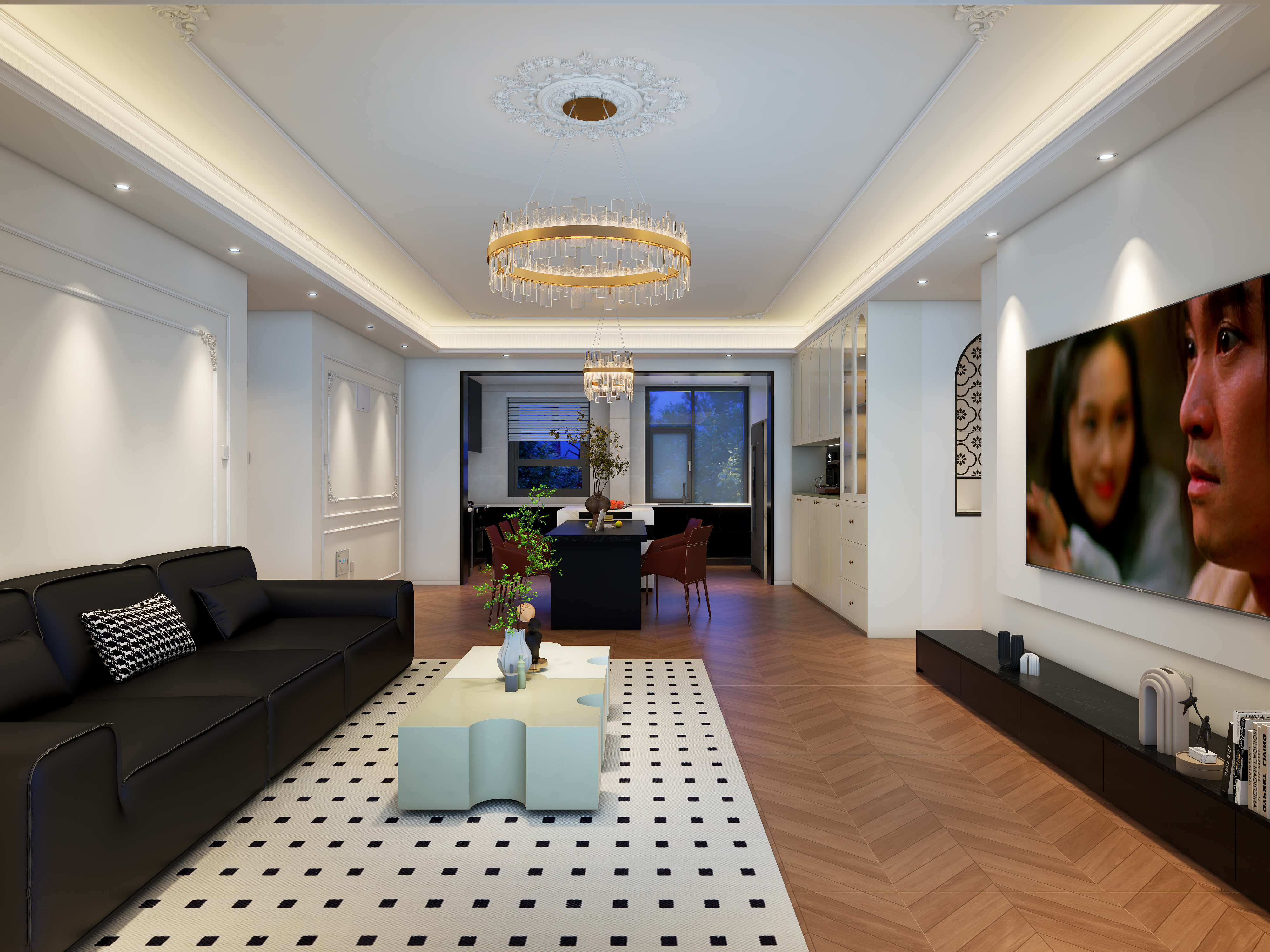 邓州石峰-邓州-建业青云里-4室2厅-装修设计方案