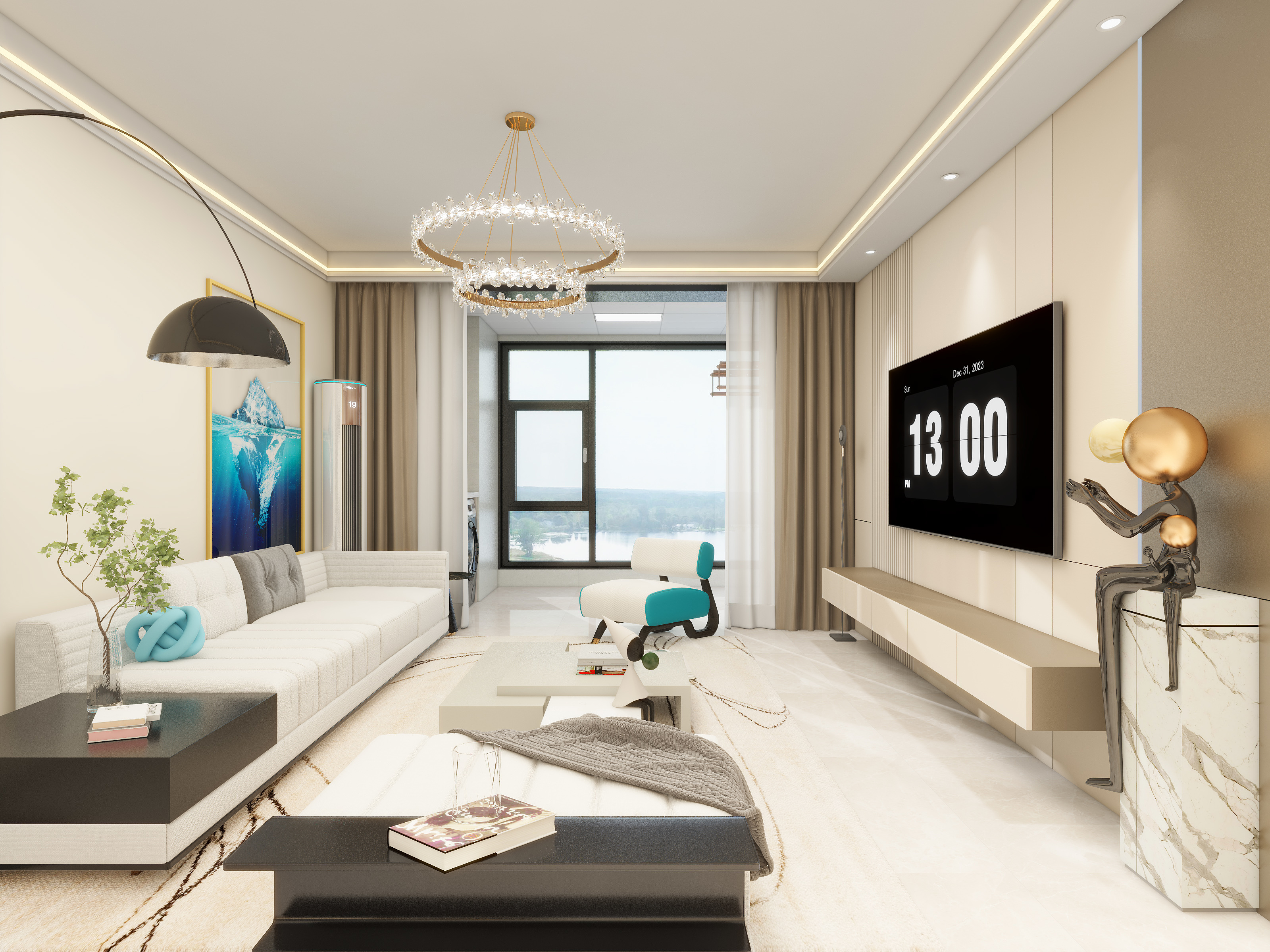 可乐味包子-吾悦华府114㎡3室-装修设计方案