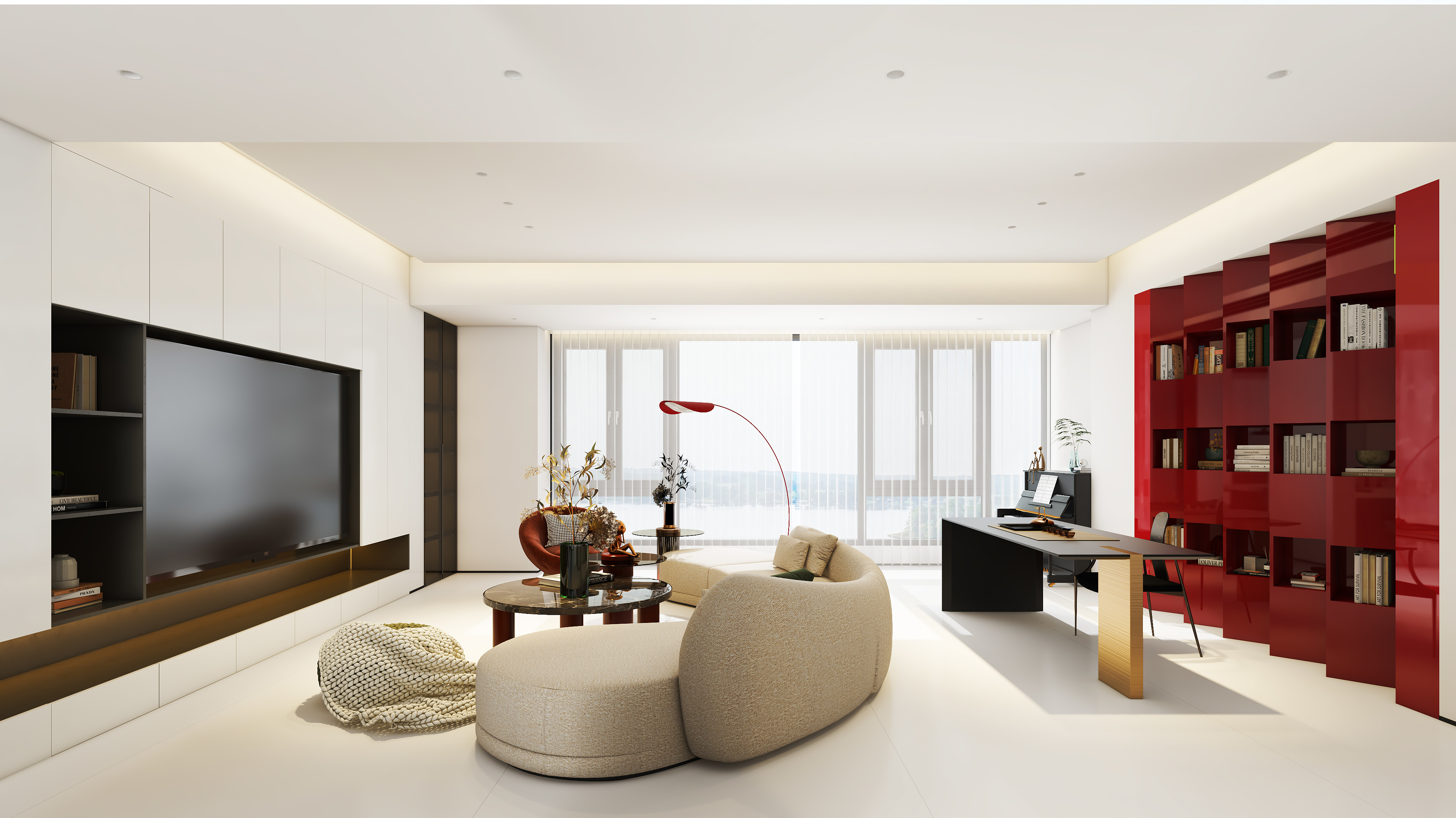 天v罪-东湖ONE138平方3房装修效果图