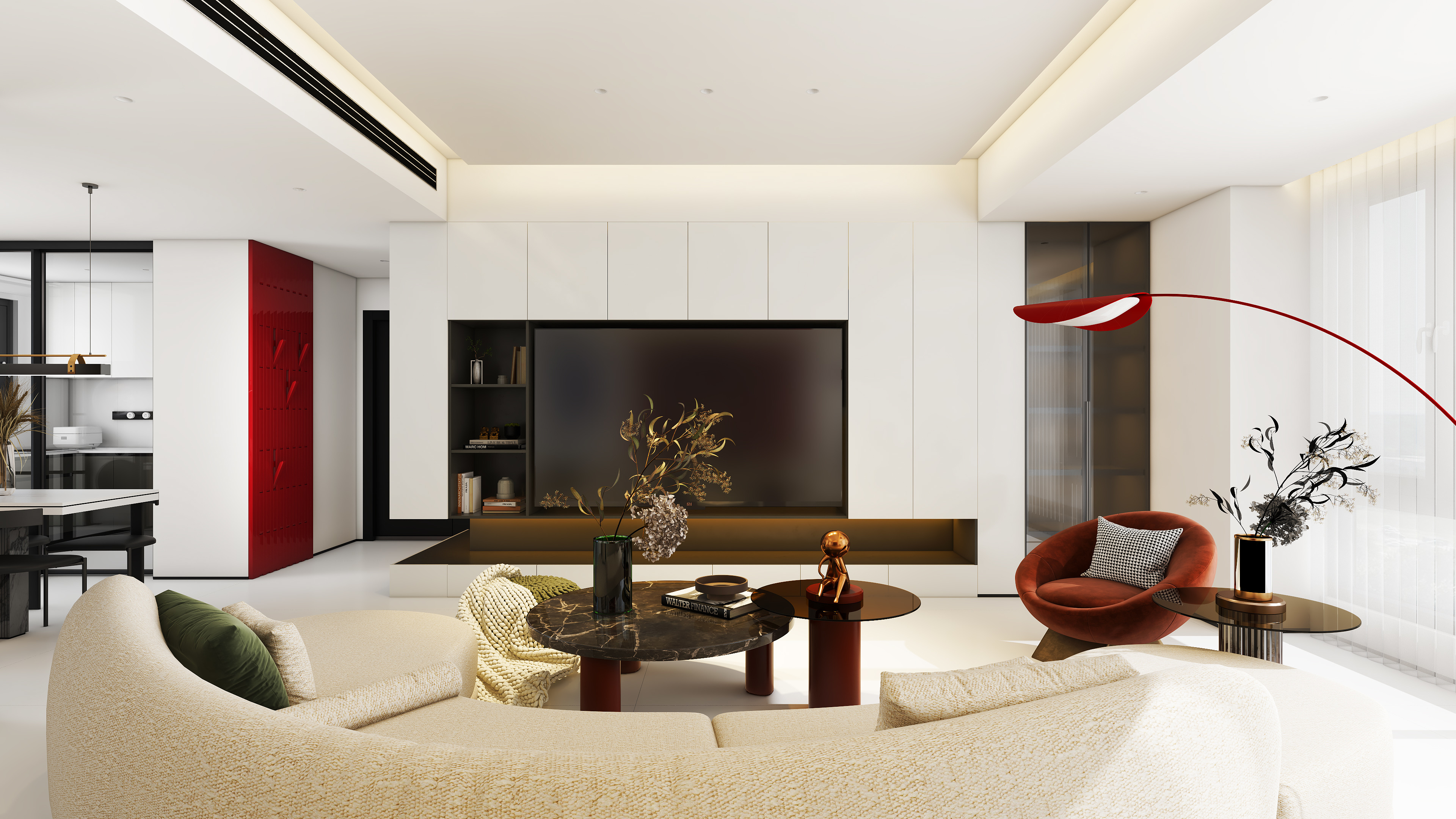 天v罪-东湖ONE138平方3房-装修设计方案