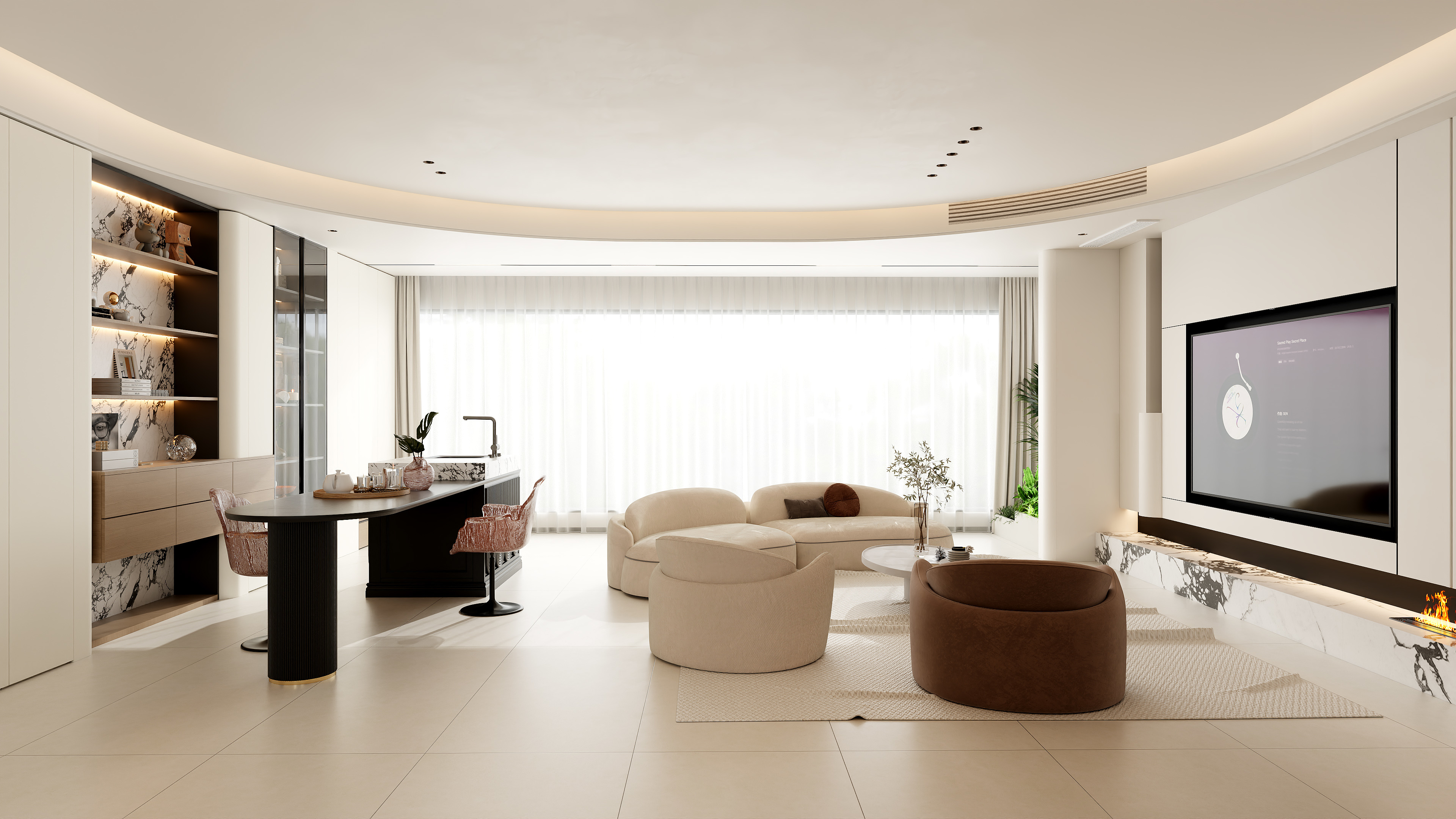 张张涨钱啦-小区房155㎡3室-装修设计方案