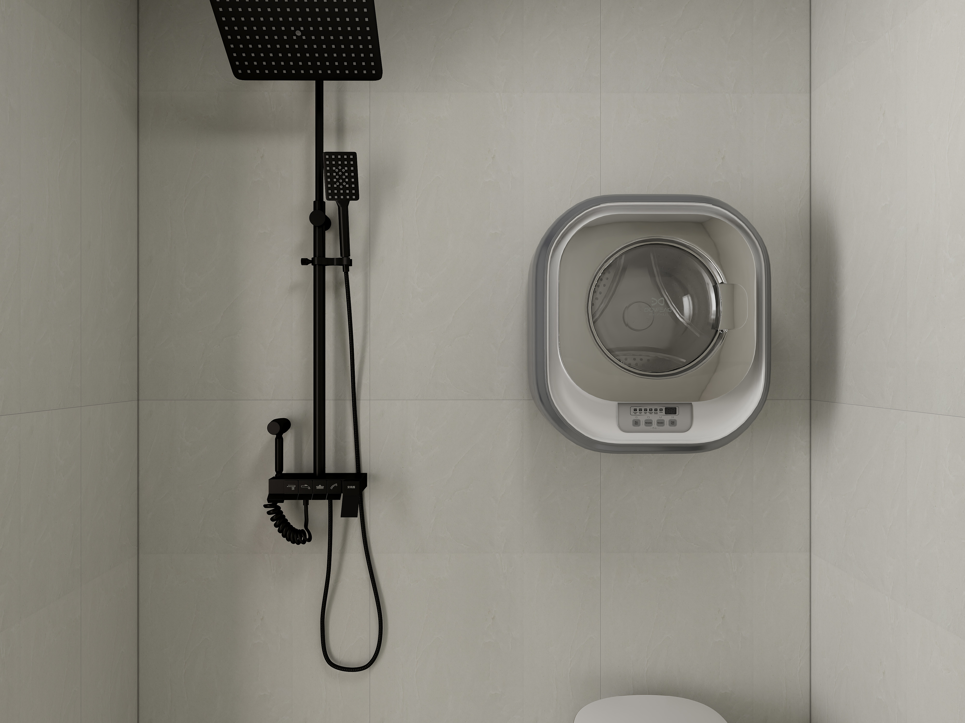 中宁固欧装饰-殷庄大社区88㎡2室装修效果图