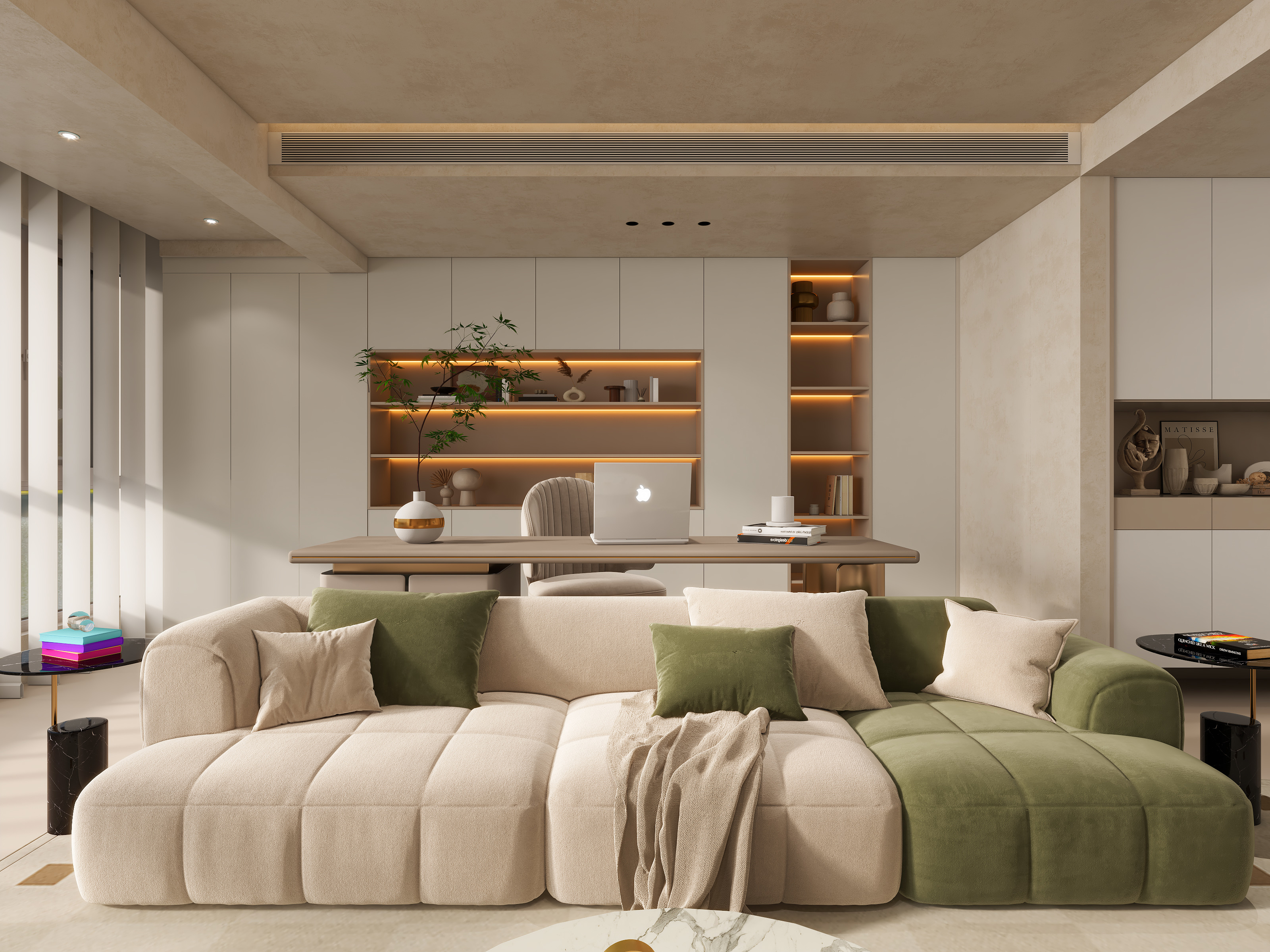 浮生偌梦-雍都.未来城125.5奶油风-装修设计方案