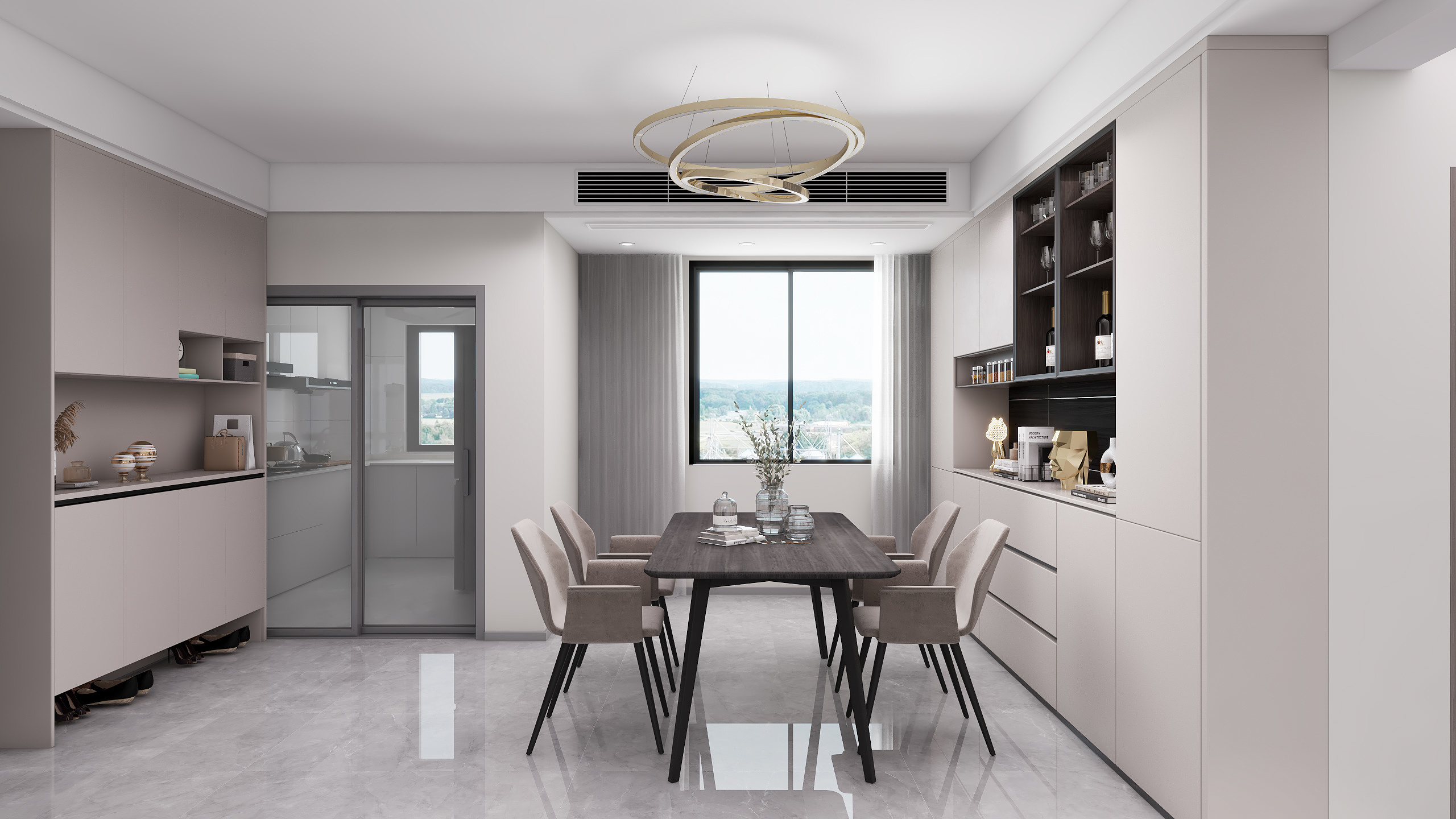 DINGFANDESIGN-松源嘉苑拆砌墙-装修设计方案