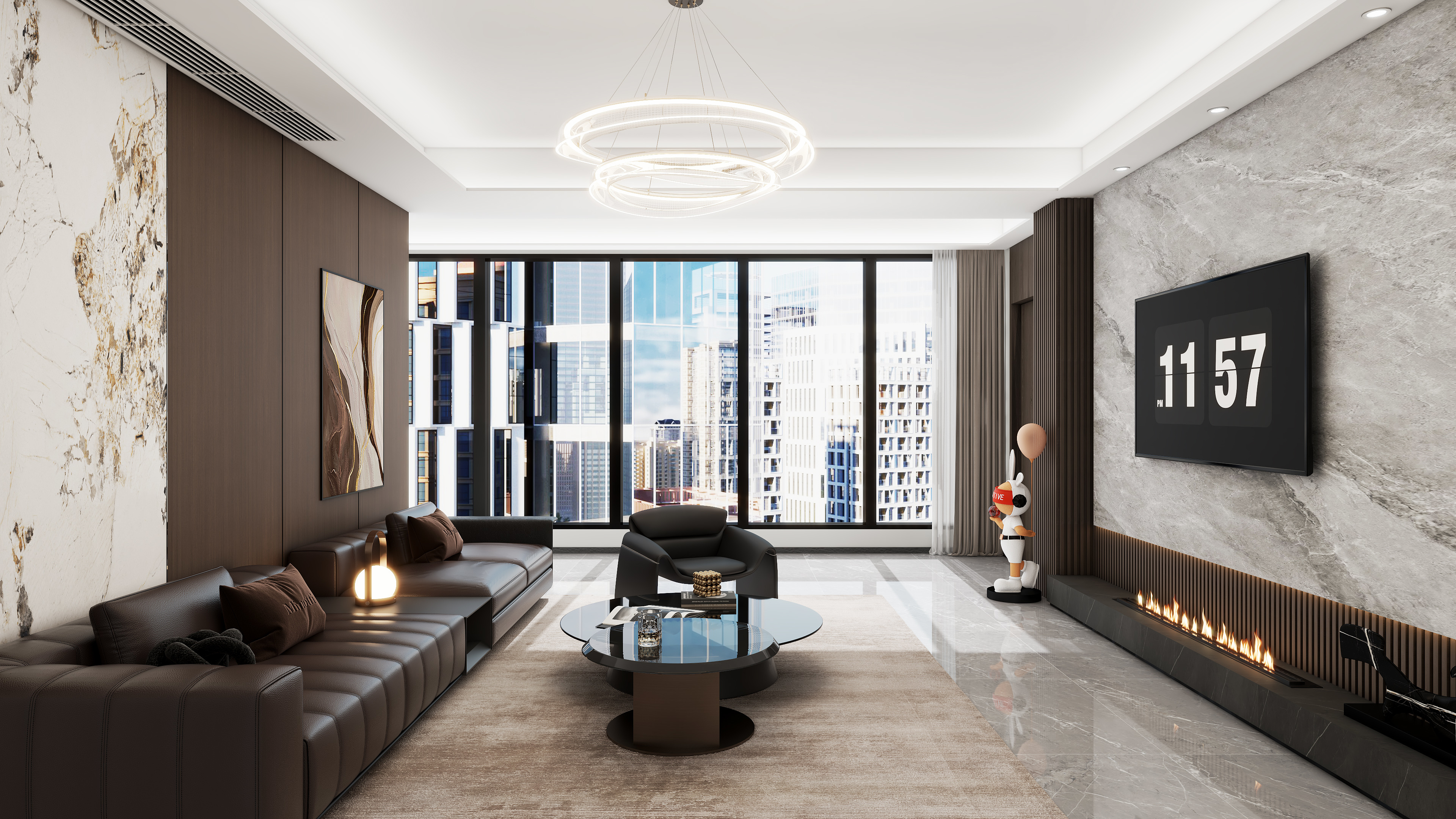 丁言乐-134㎡4室-装修设计方案