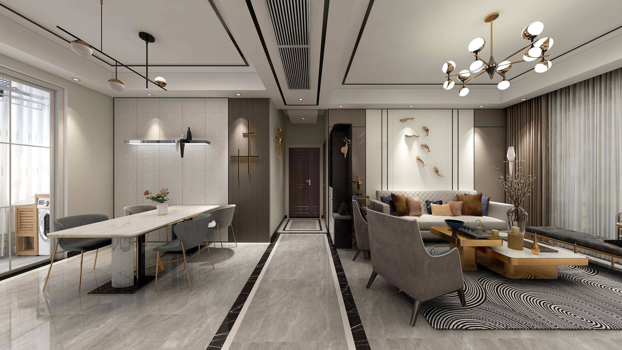 小冯在郑州干装修-鸿尧御园-装修设计方案