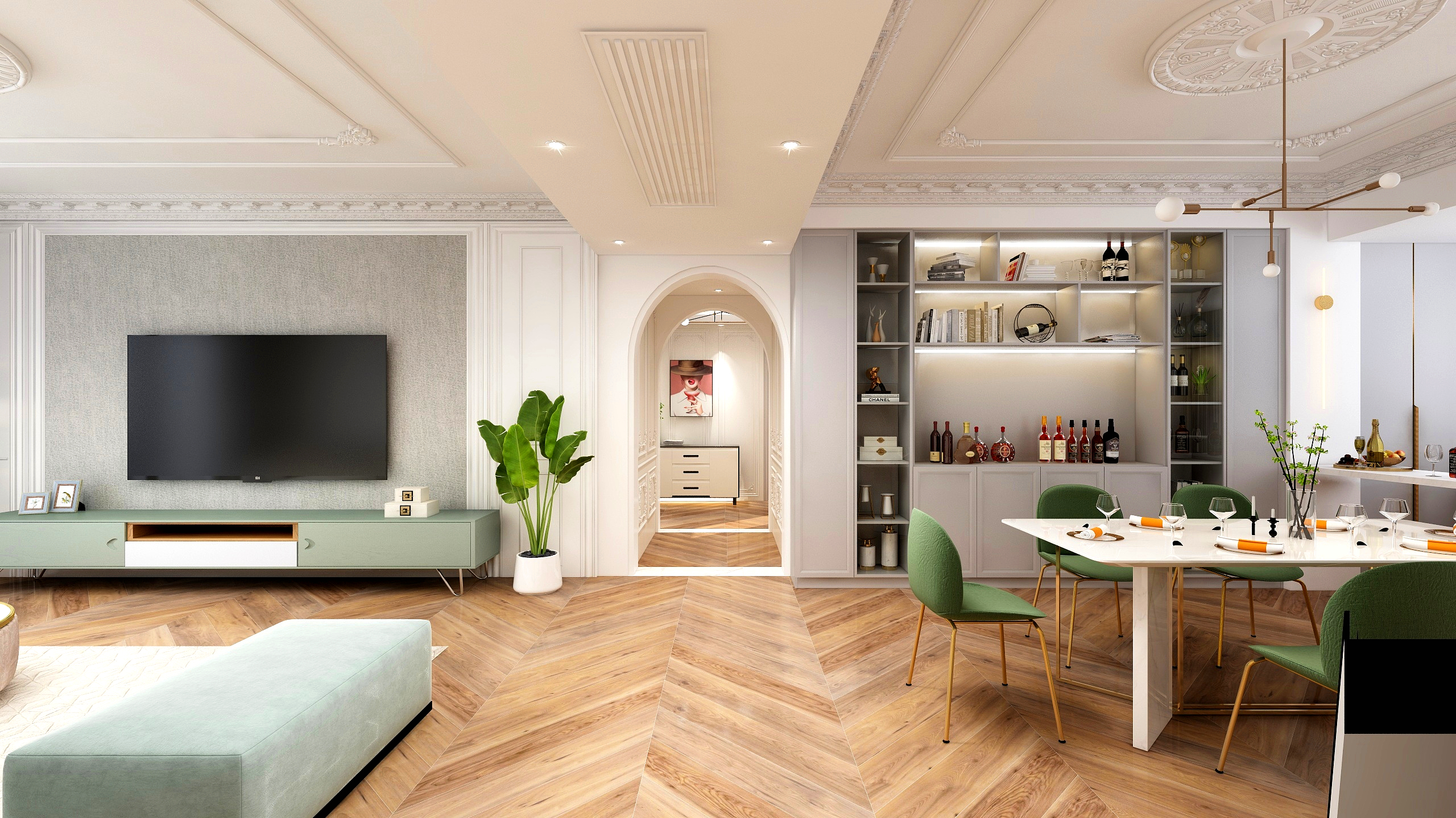 淘宝搜友诺设计-545-meandmy2-法式装修效果图