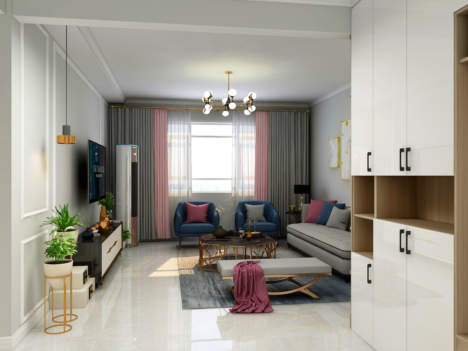 Agoni设计-长城家园13-2-1001-装修设计方案