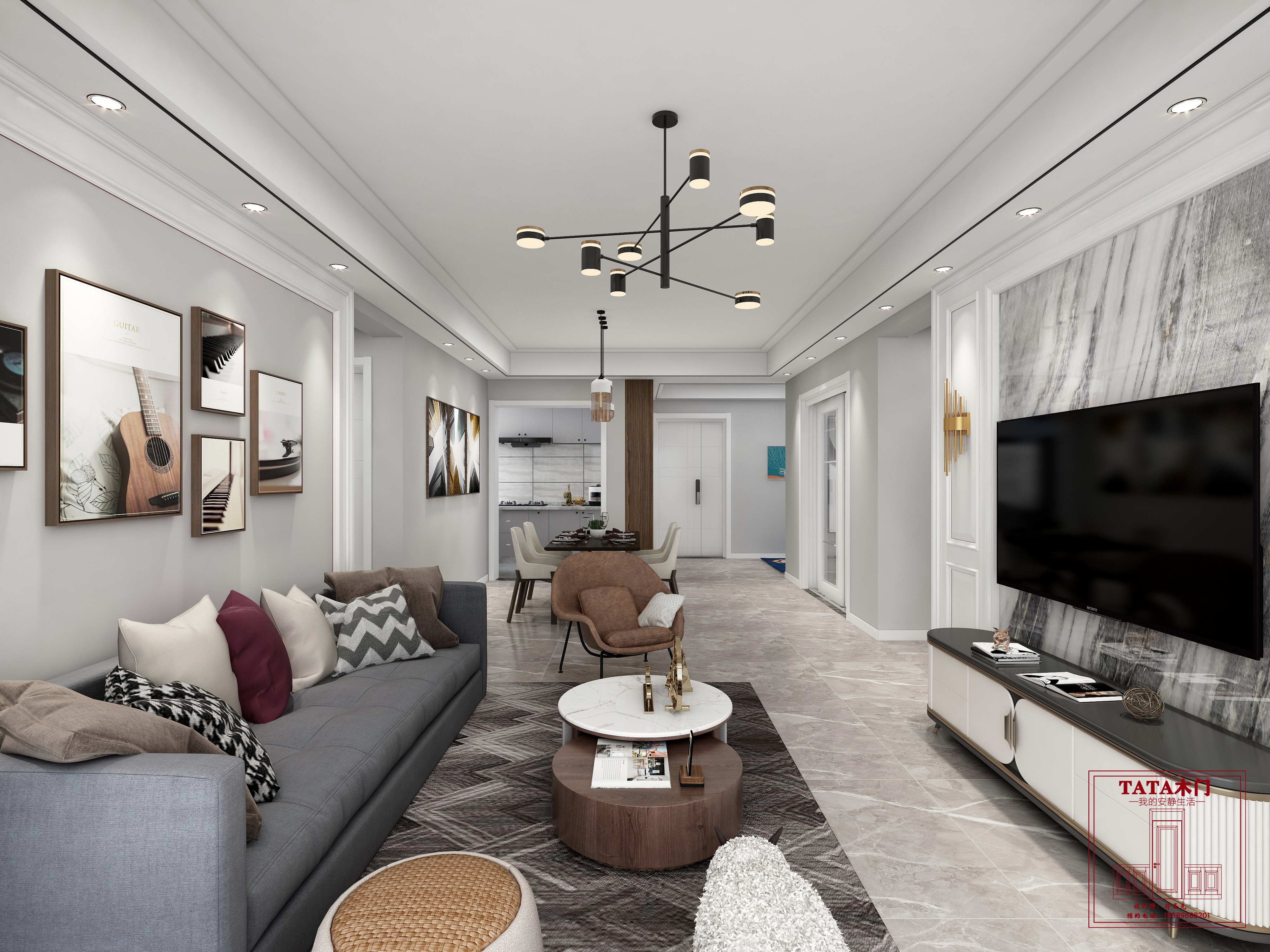 符圣先-地税局-110平装修效果图