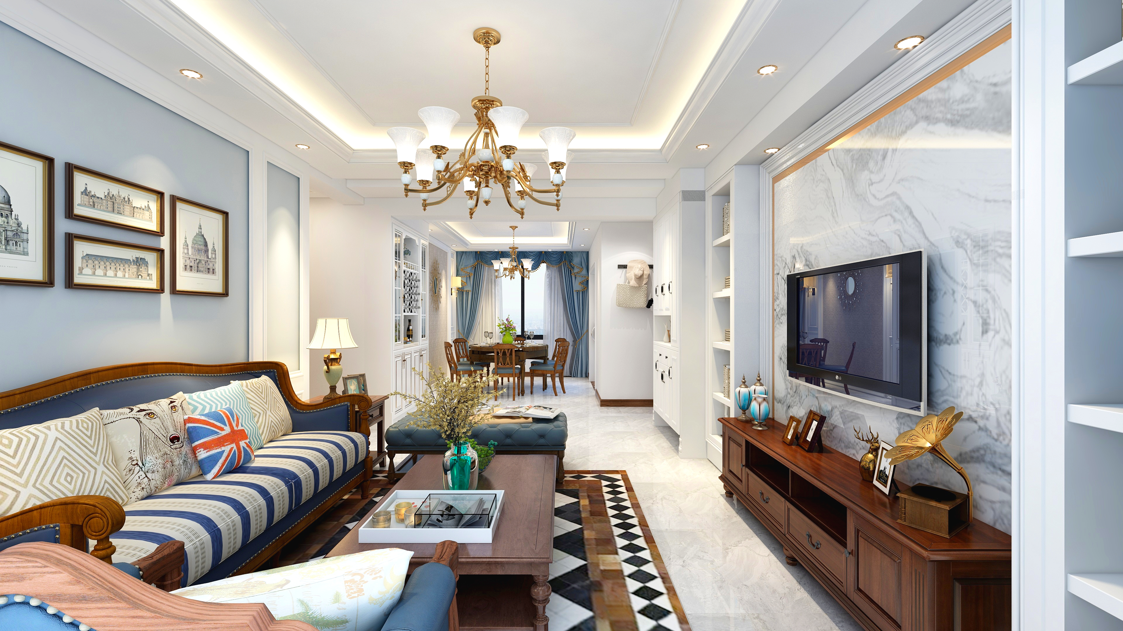 余工金牌设计-五洲国际（洪丽）(效果图)-副本-装修设计方案