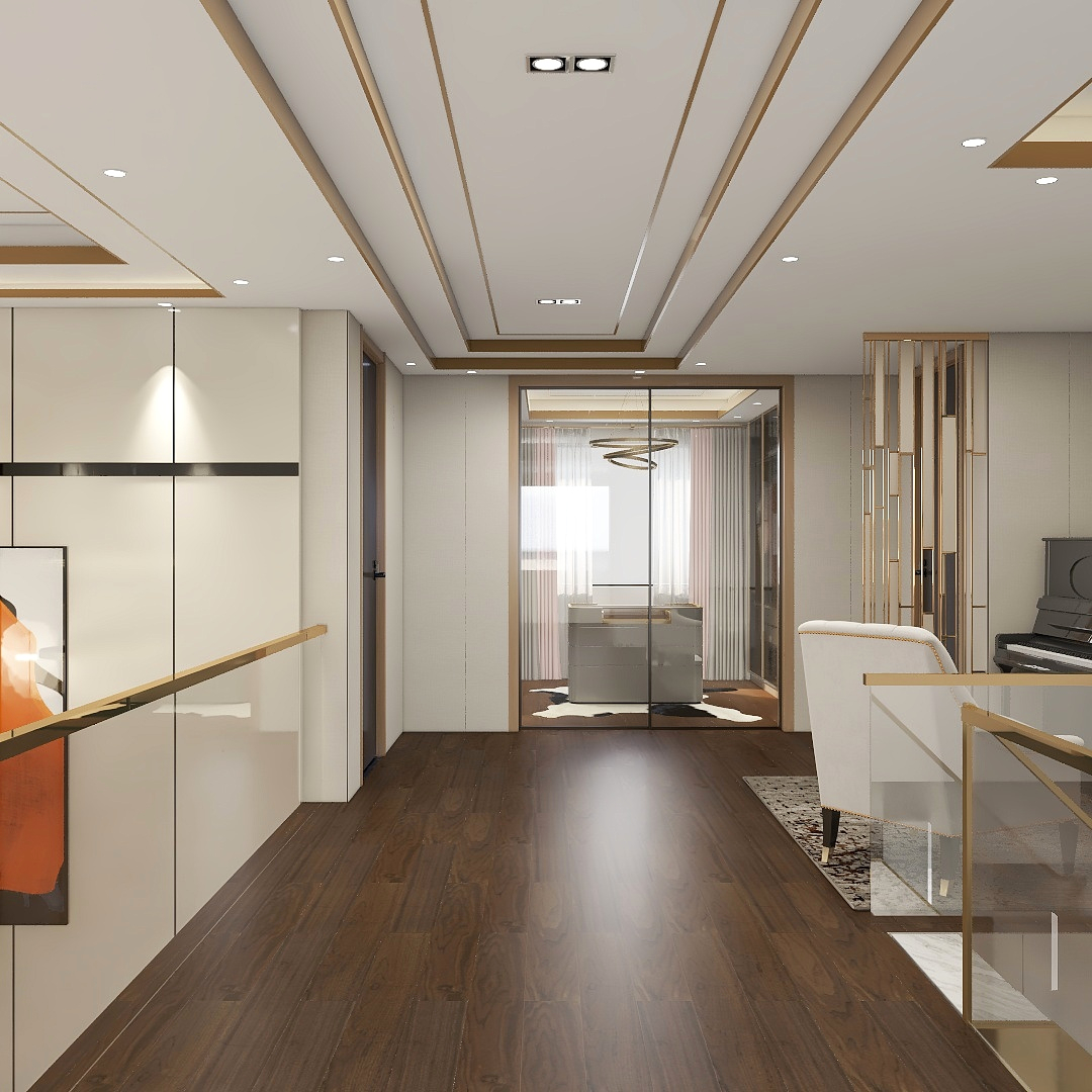 陈继强-《轻奢》住宅装修效果图