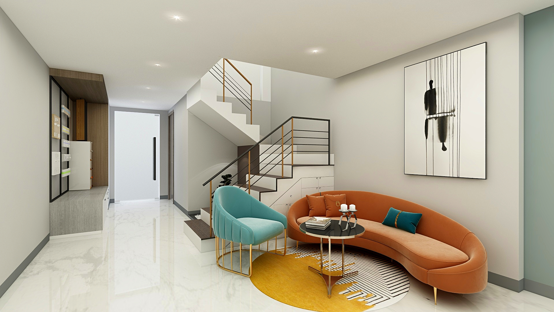 胡香香的思密达-复式公寓-装修设计方案