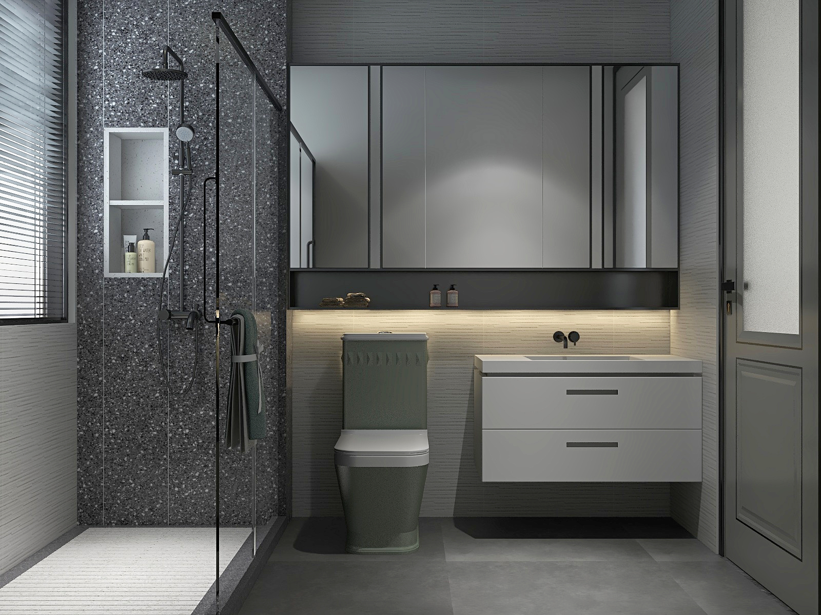 黄建-《观妙》新中式|高层复式楼装修效果图