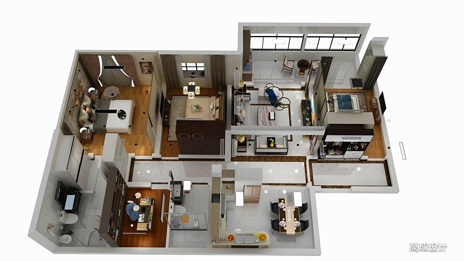 郭高成-万科翡翠云台-装修设计方案