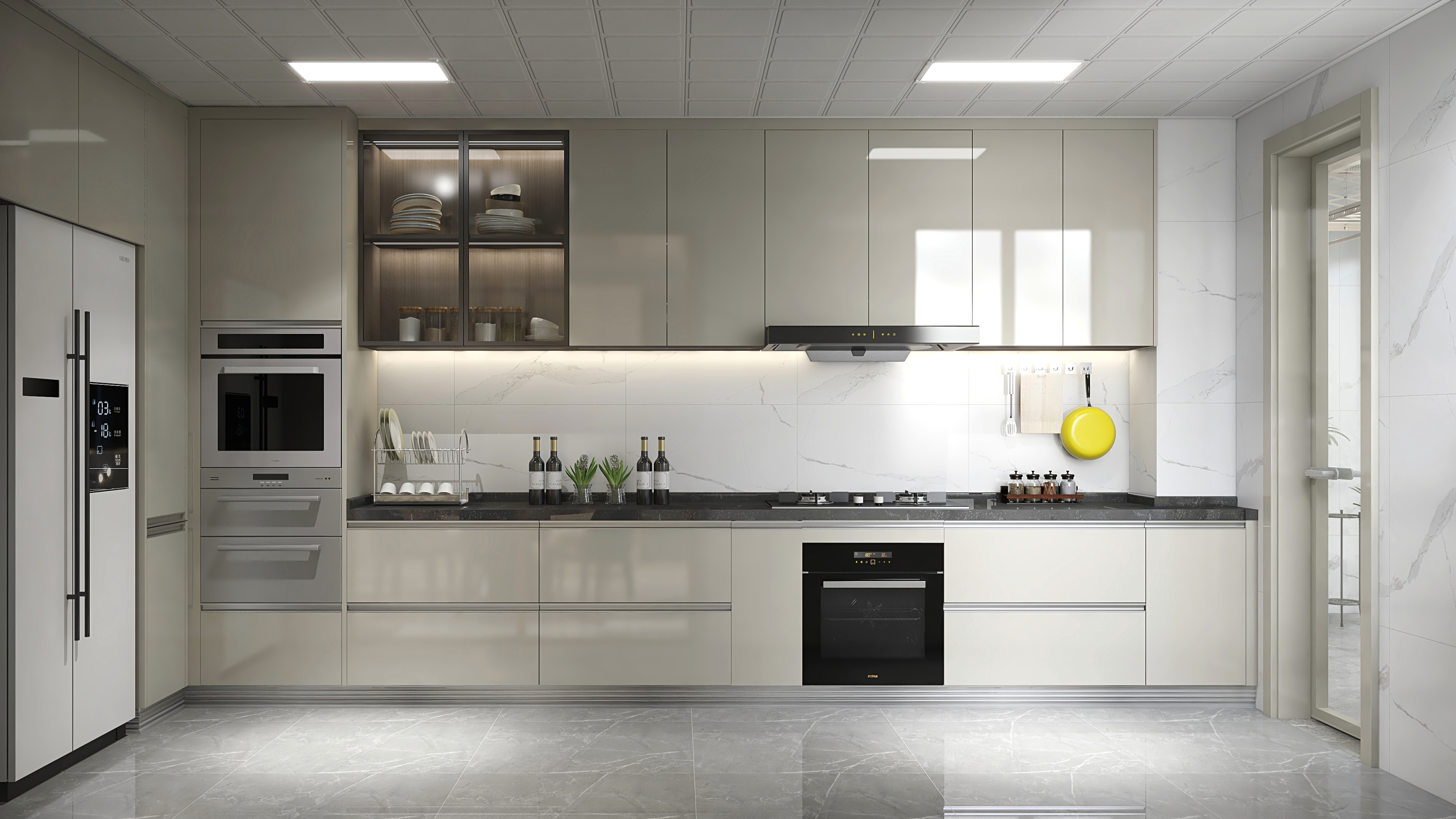 黄建-《圣彼得》新古典轻奢|四居大平层装修效果图