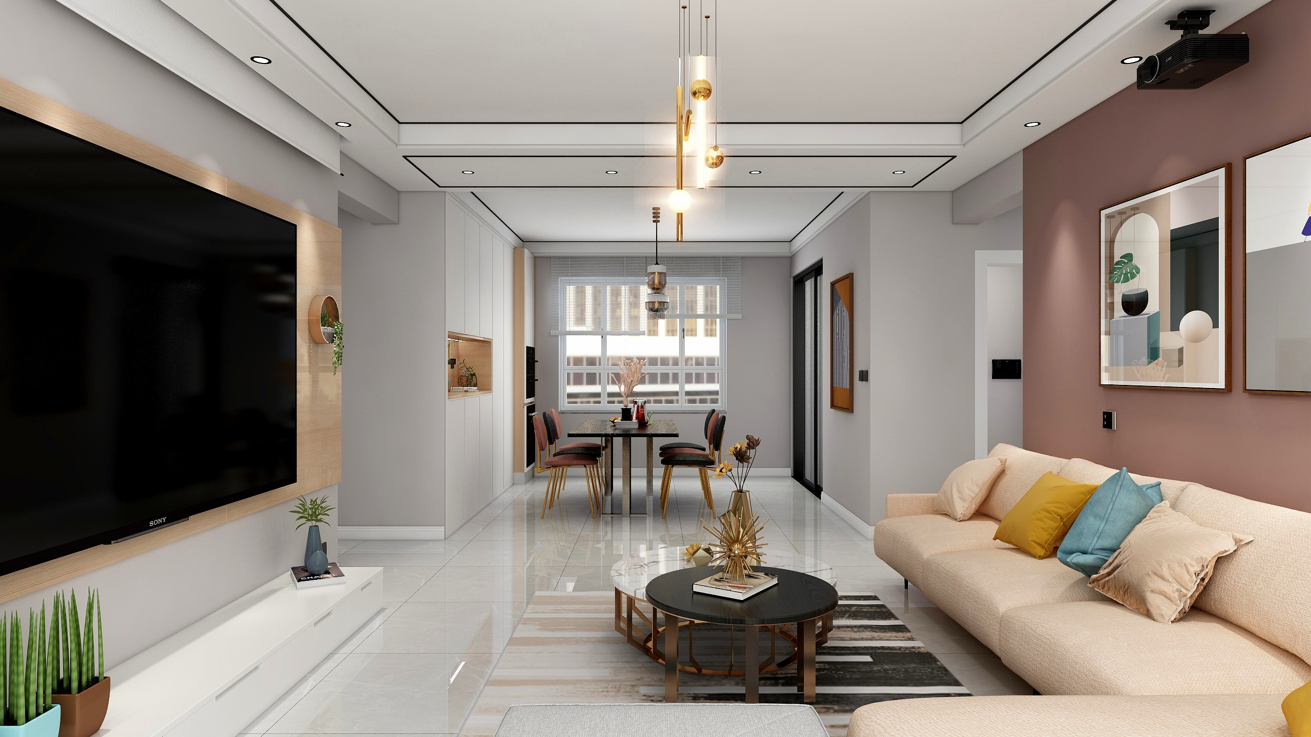 顾北南-（小跳蛙）天津程女士140装修效果图