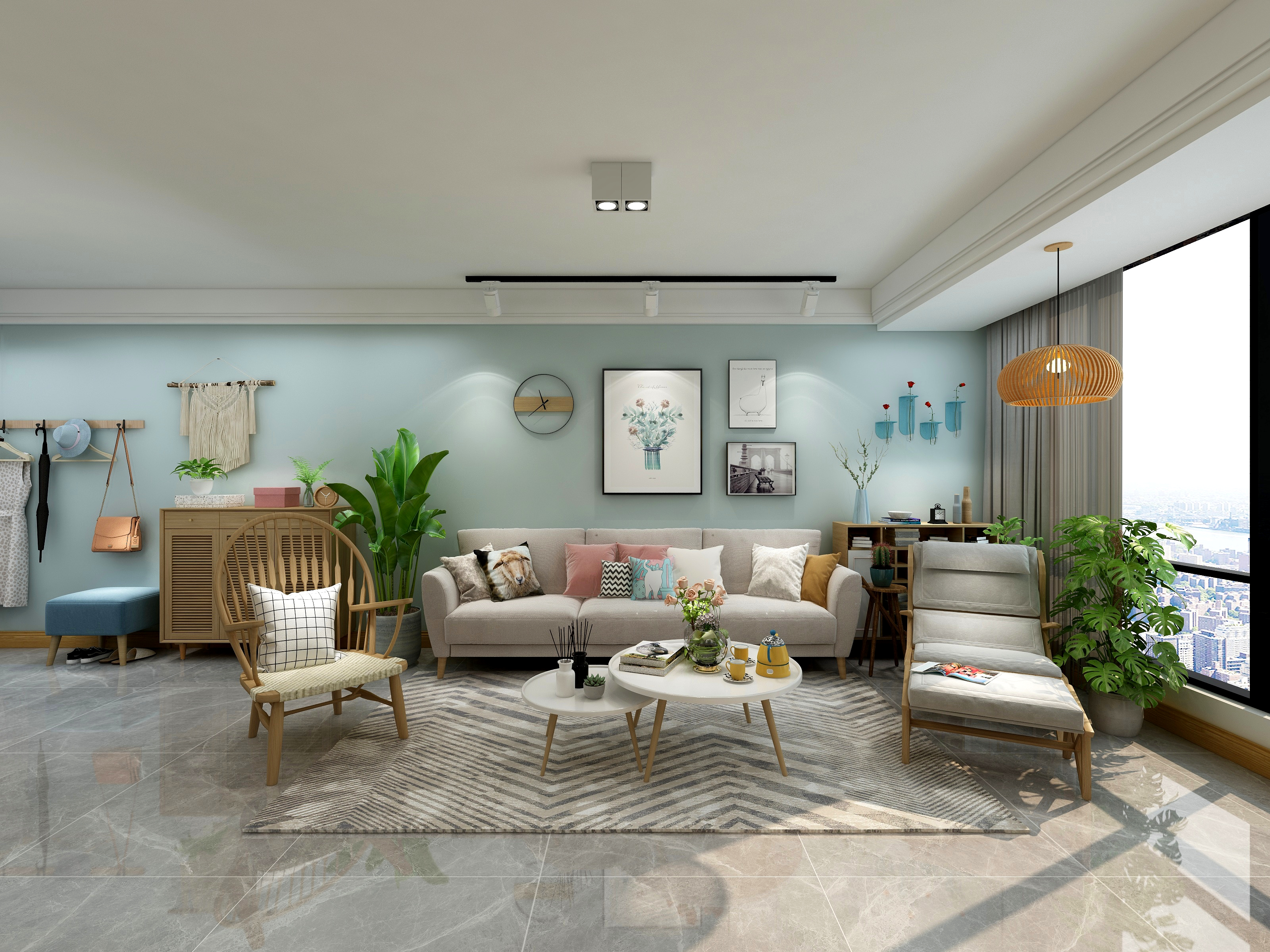 潘艳斯-2NB9034-北欧-装修设计方案