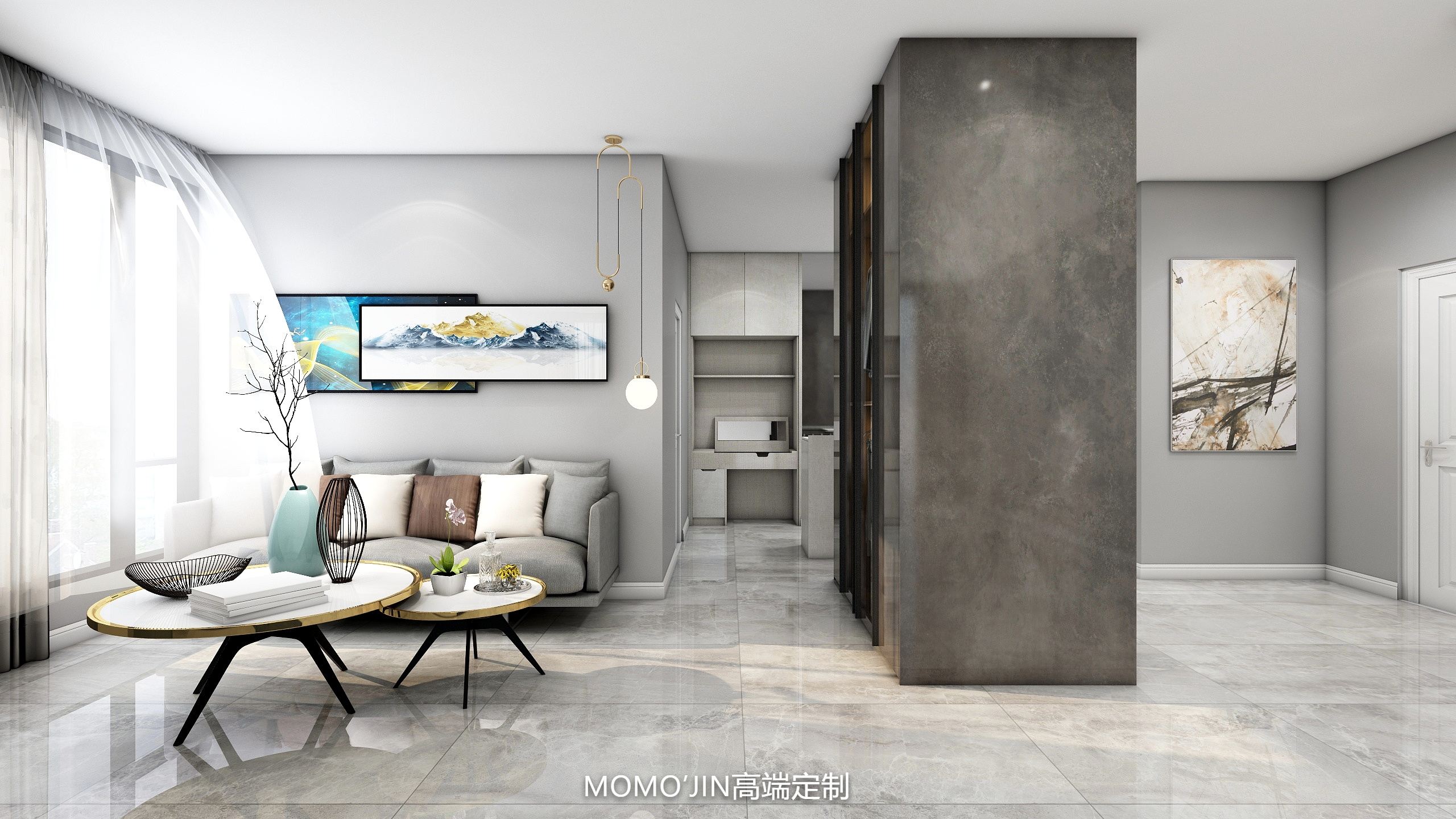 MoMoooooo-万科杨小姐主卧2-装修设计方案