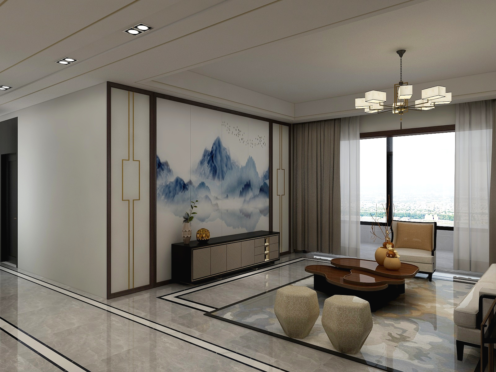 天又设计郑州独立设计师-洛阳府3-装修设计方案