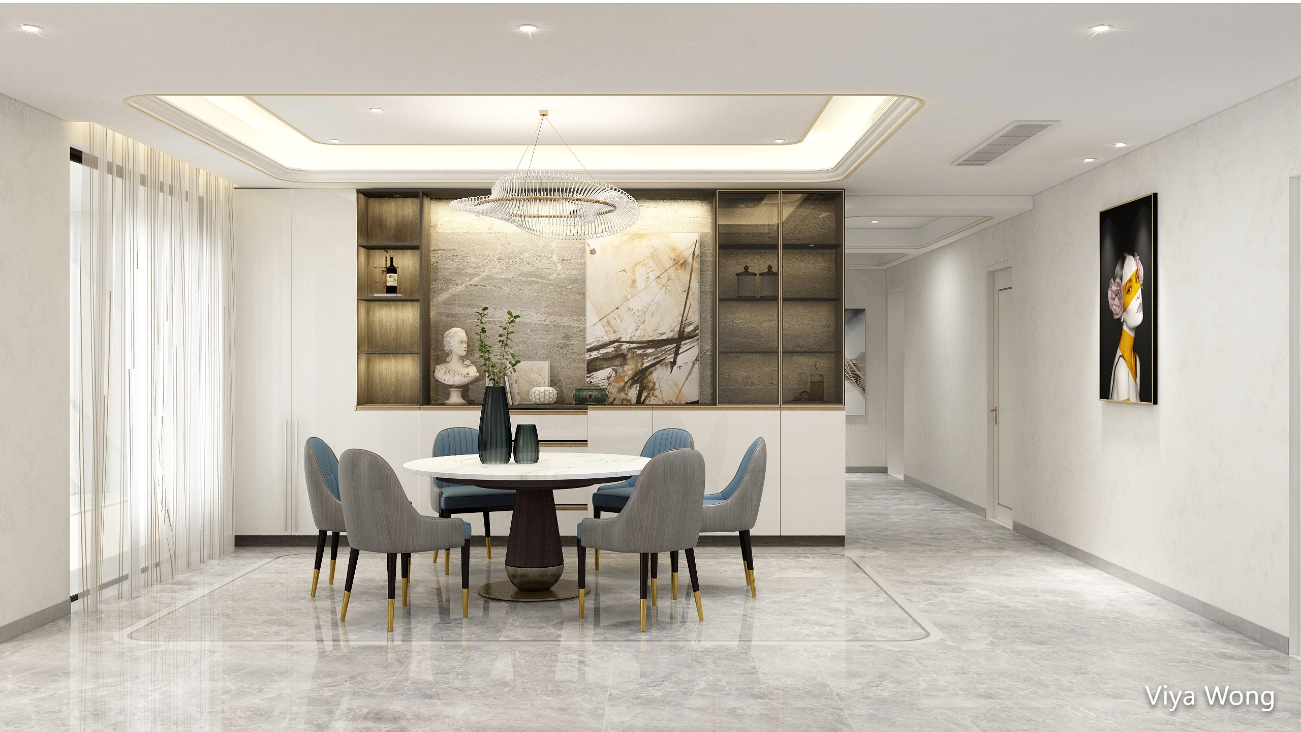 Viya唯夏-美的广场草图-装修设计方案