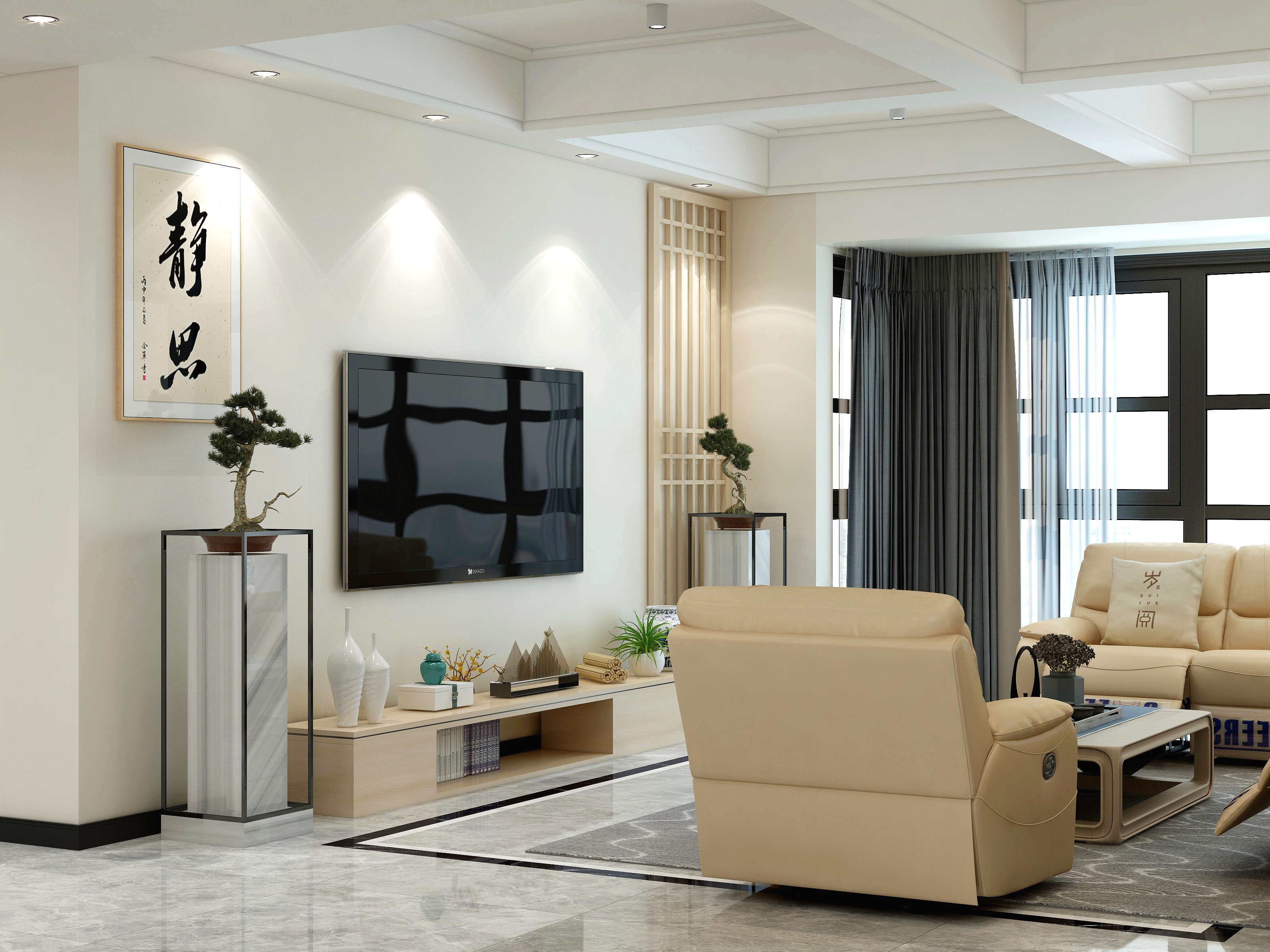 子粲设计-静思-复式楼—日式-装修设计方案