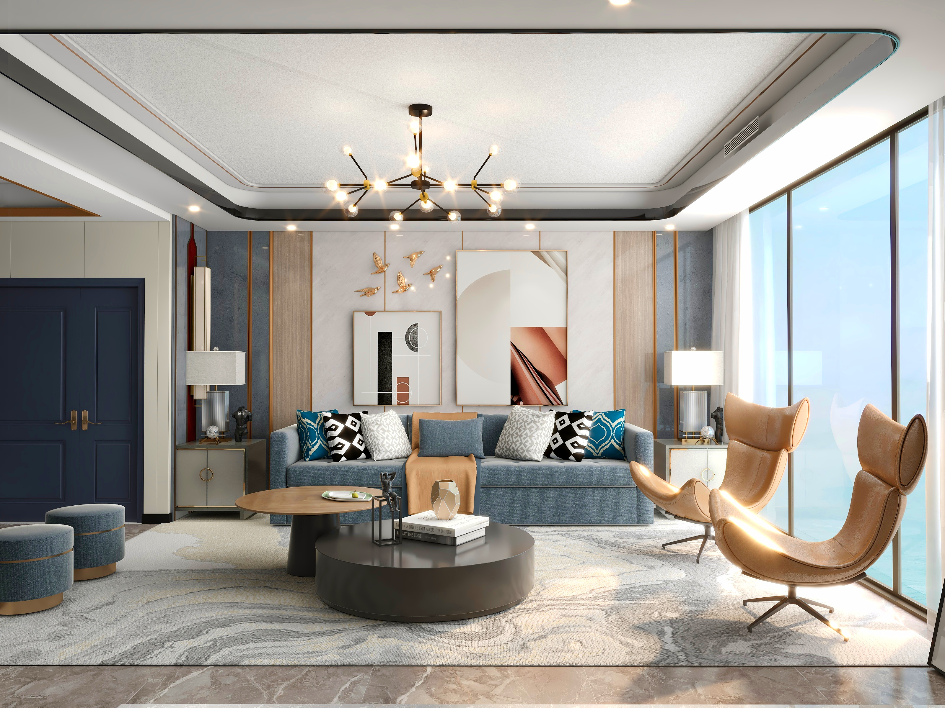 纳兰非文-御澜九府装修效果图