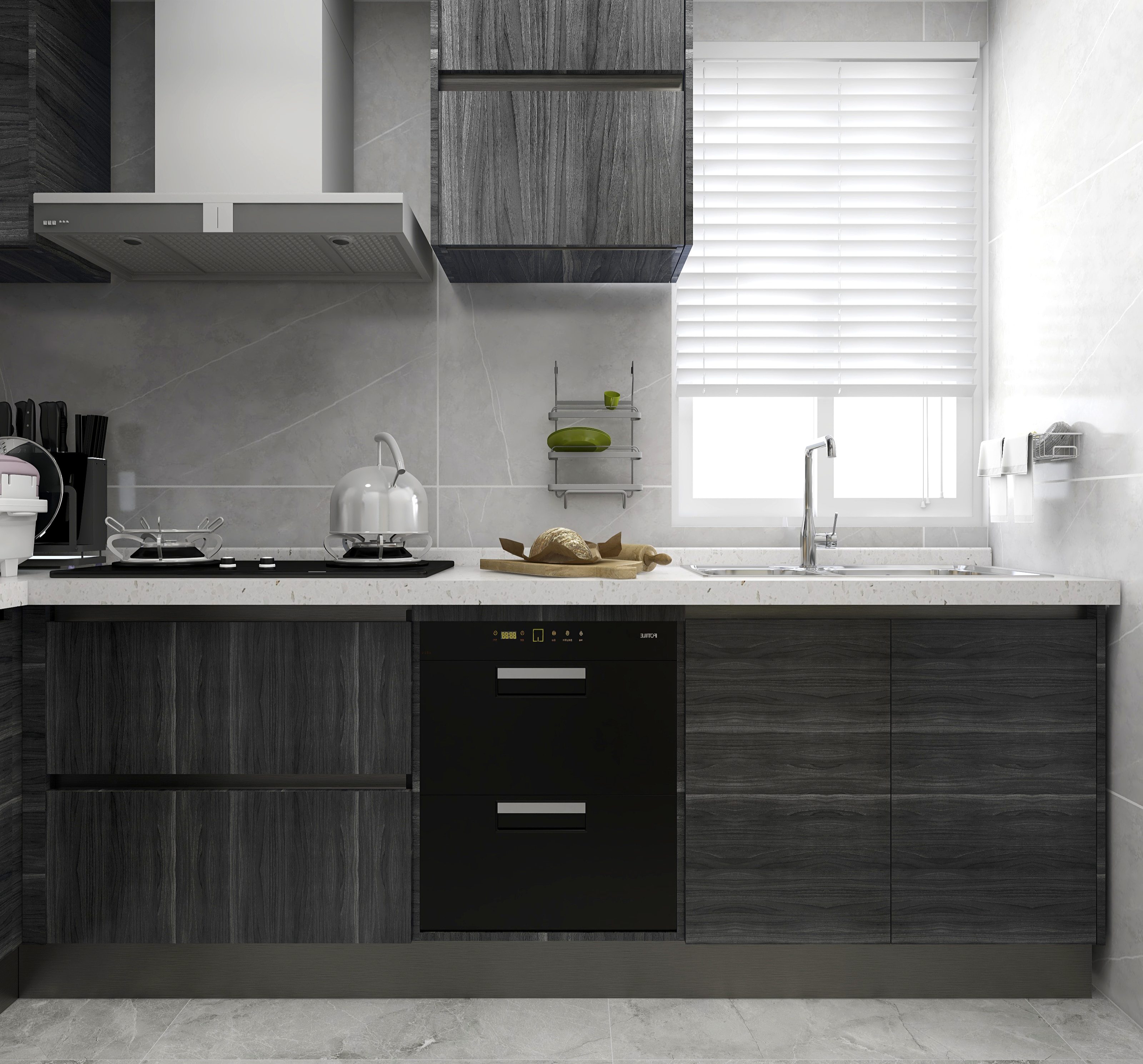 设计师李思思-67方现代二居装修效果图