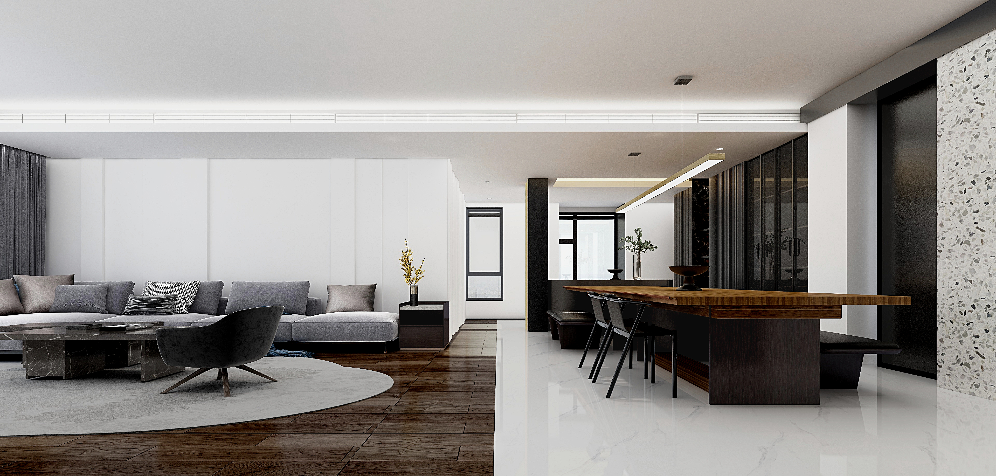 酷家乐大师案例-唐忠汉-武汉私宅设计-效果图-装修设计方案