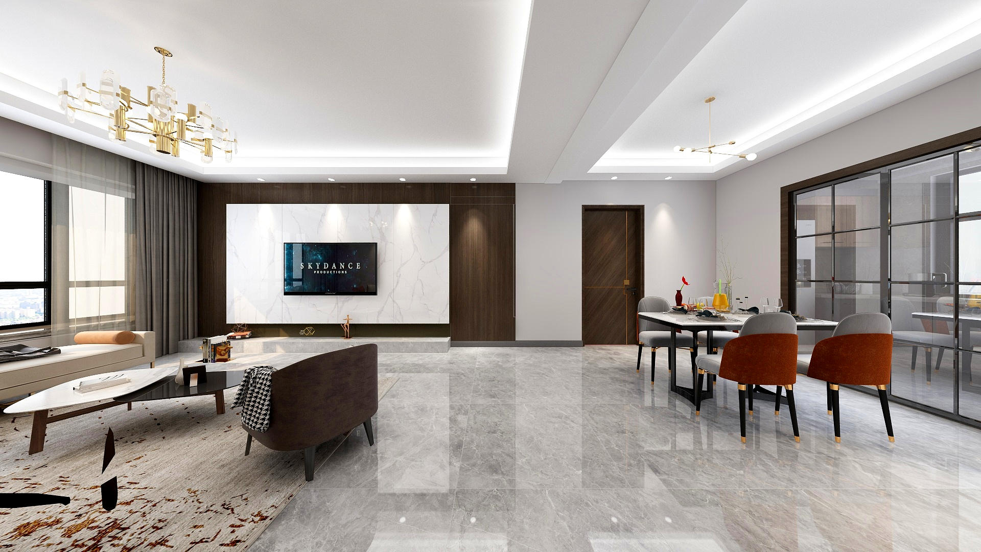 阳光下淡淡的幸福-仕林苑126现代-装修设计方案