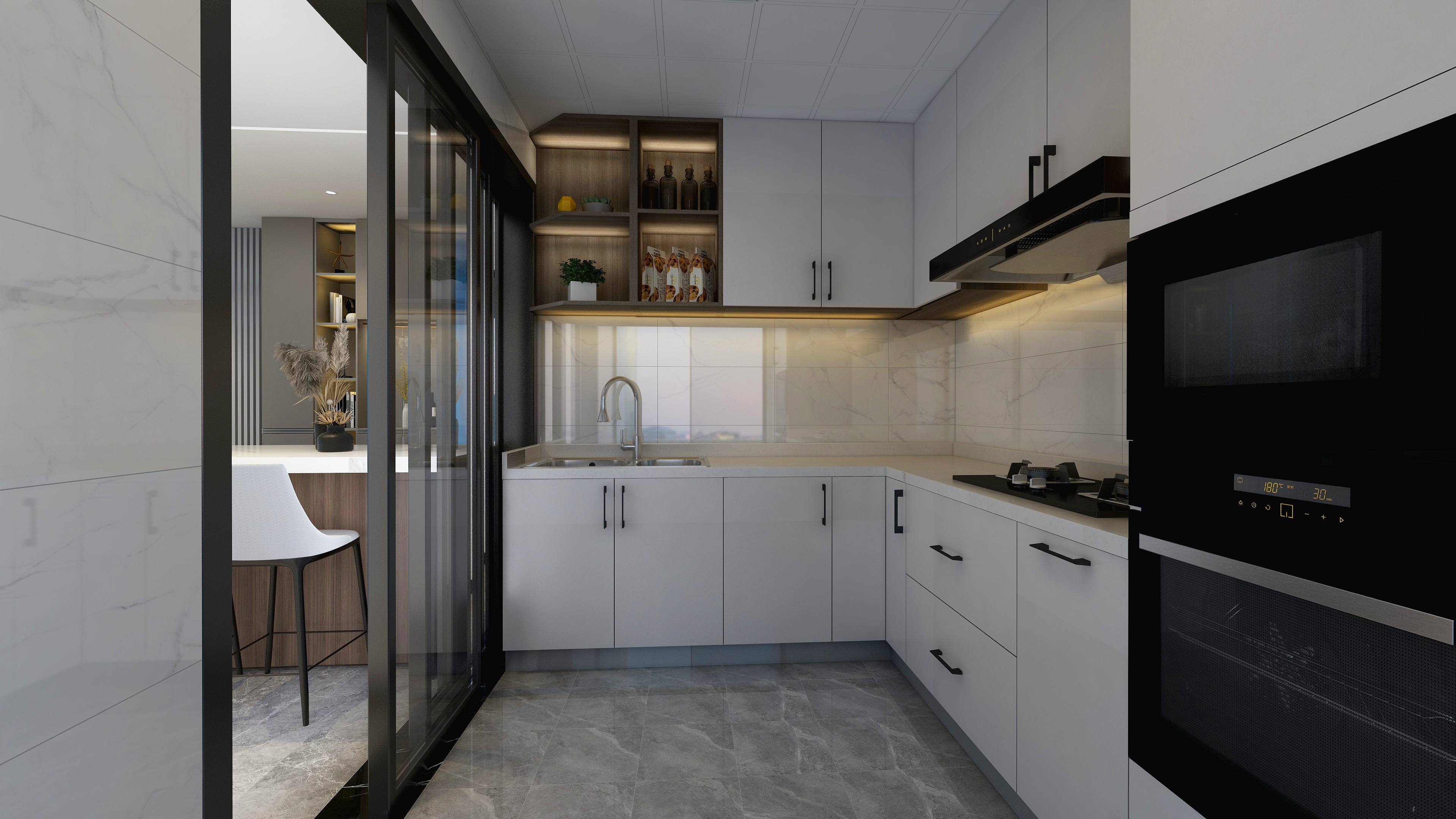 刘美燕-现代极简风装修效果图