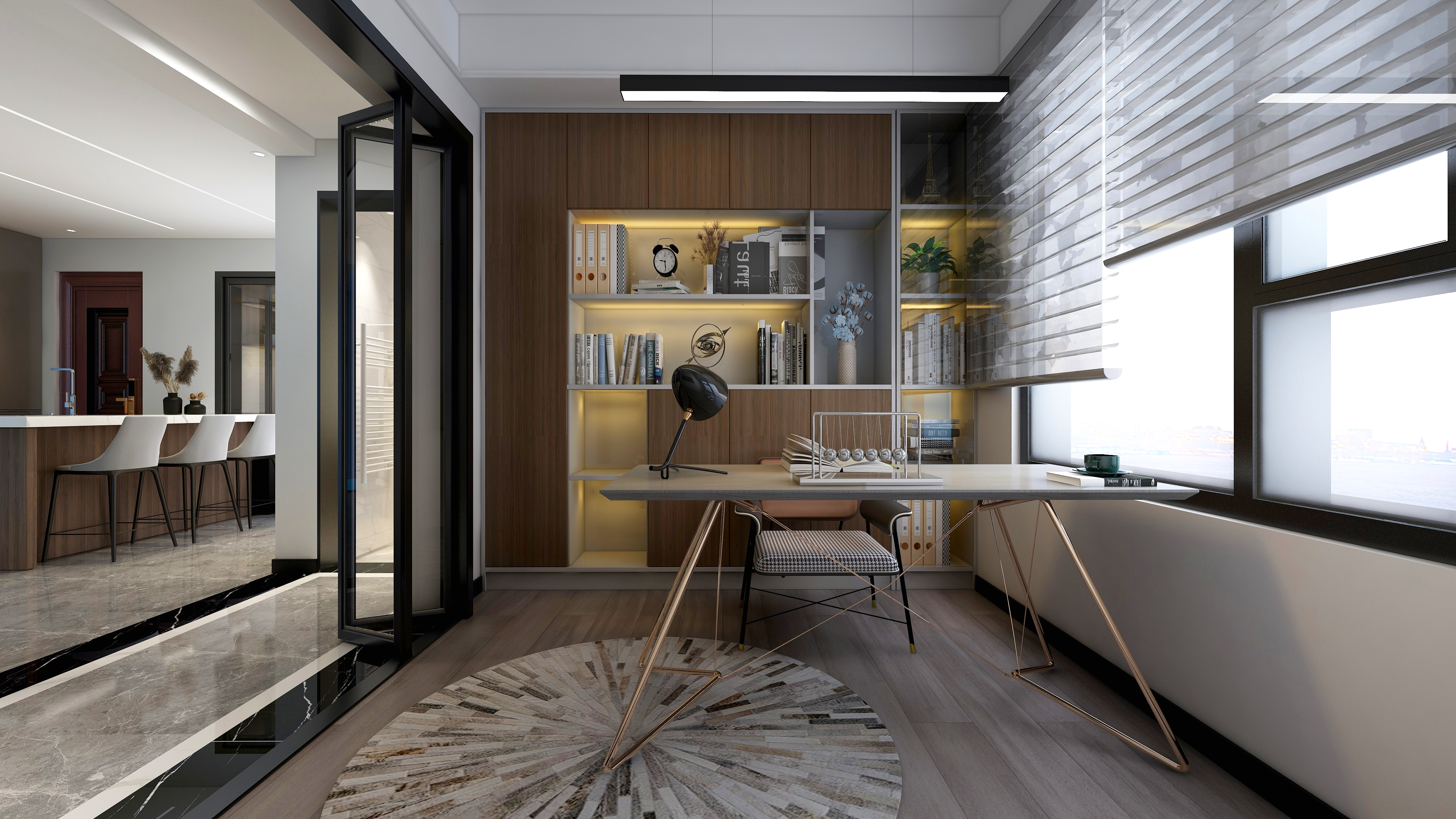 刘美燕-现代极简风装修效果图