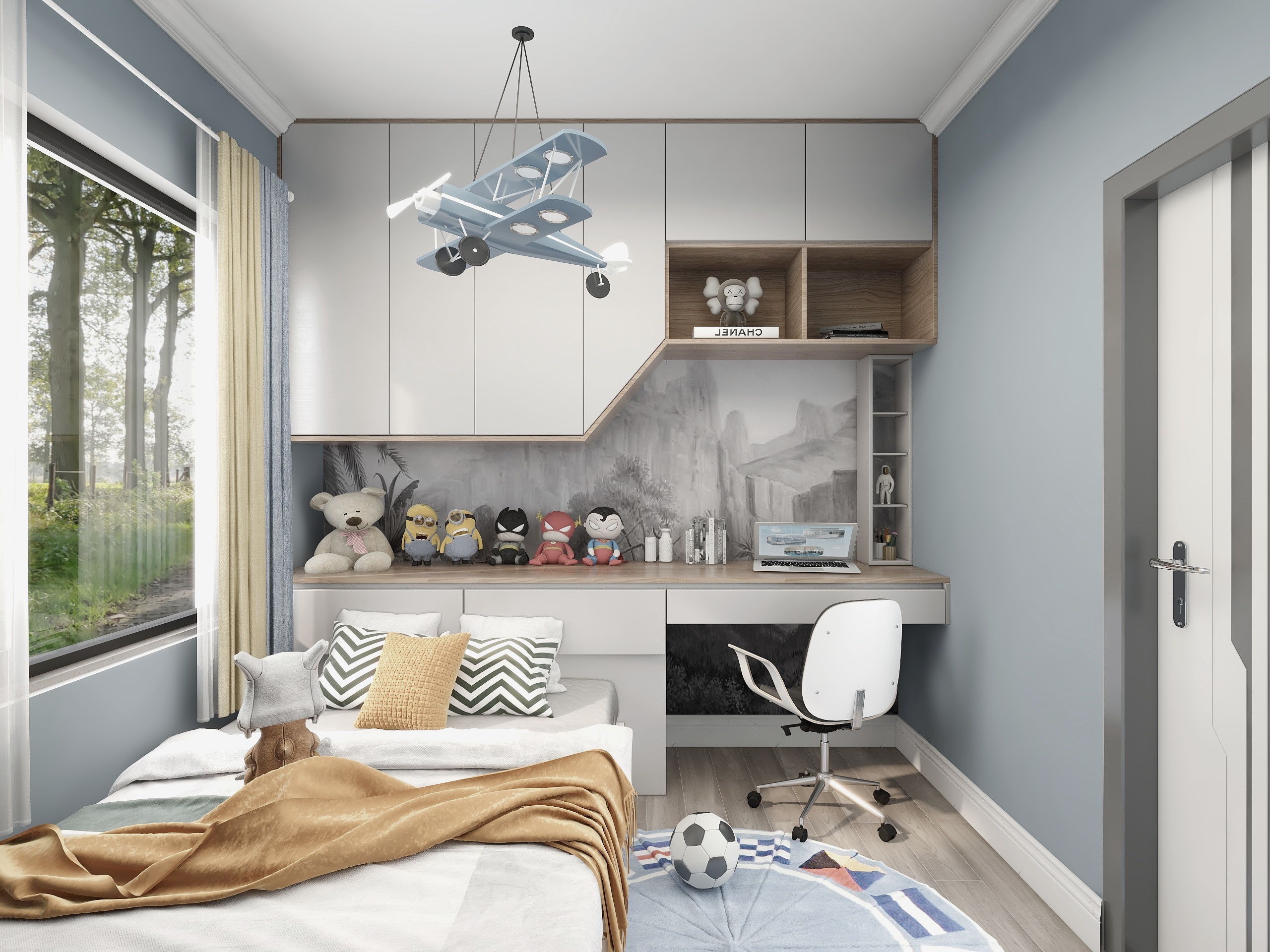 小汪菇凉-中梁国宾天下装修效果图