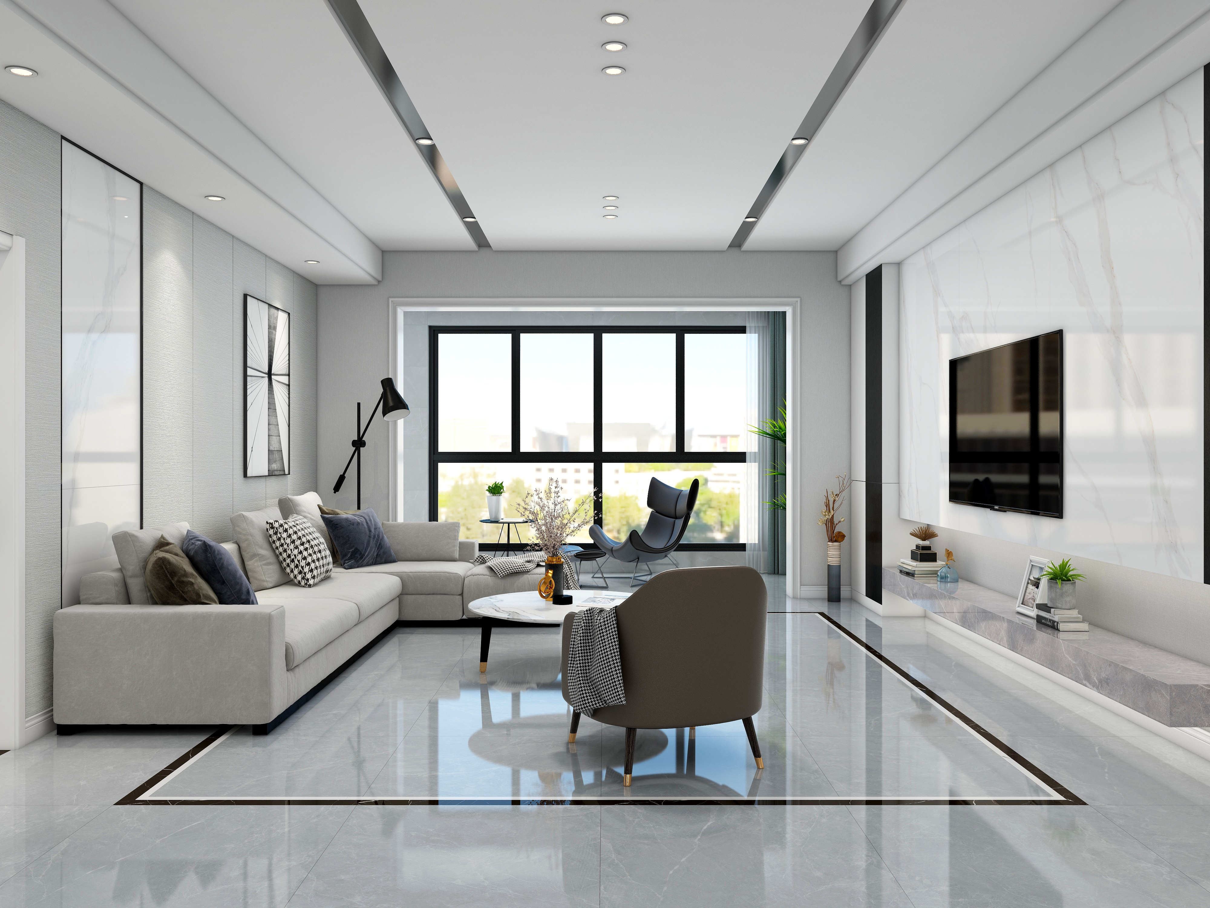 晨风先生-#夏季#山东滨州天泰华滨— 简奢-装修设计方案