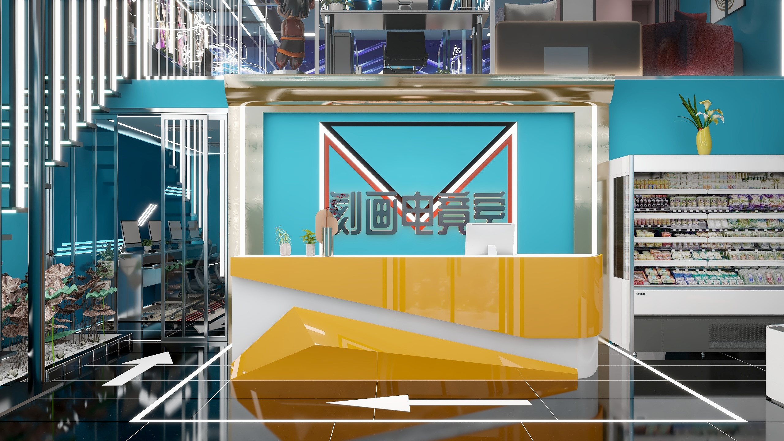 豪琳966-刻画电竞室2-副本-装修设计方案