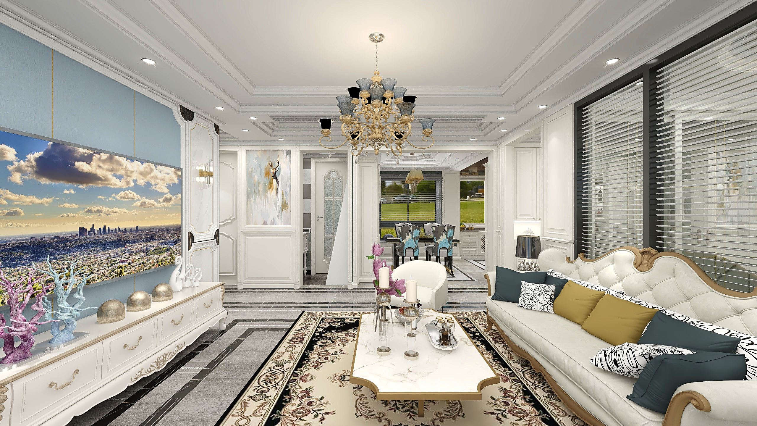 Dollar丶-美式家居装修效果图