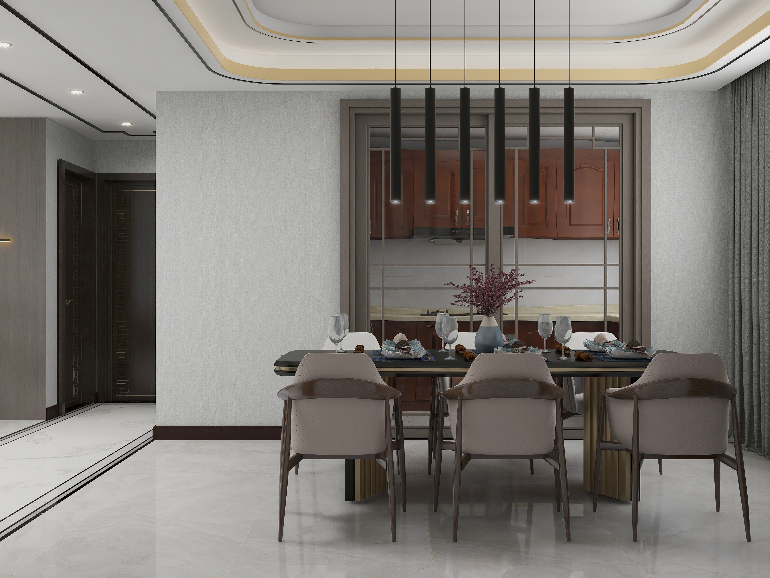 辰逸室内设计师-沭东花园装修效果图