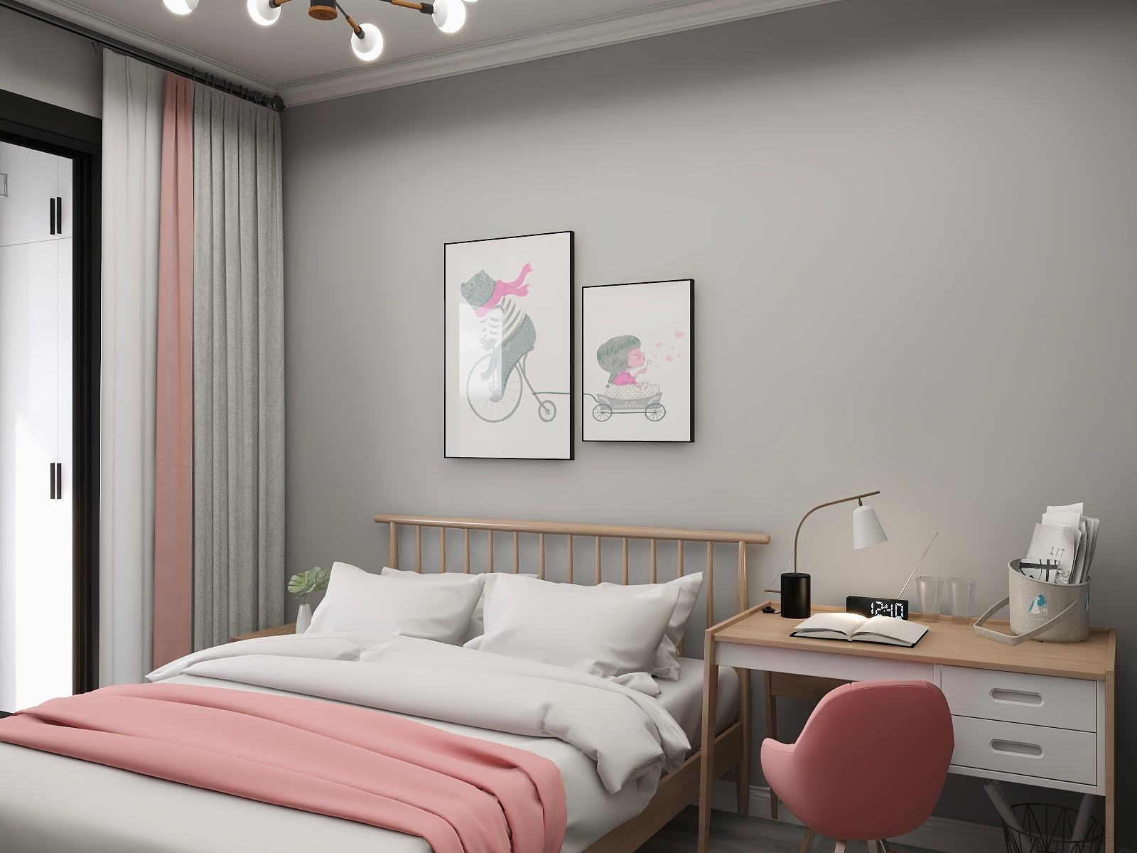 丁大伟-中梁壹号院装修效果图