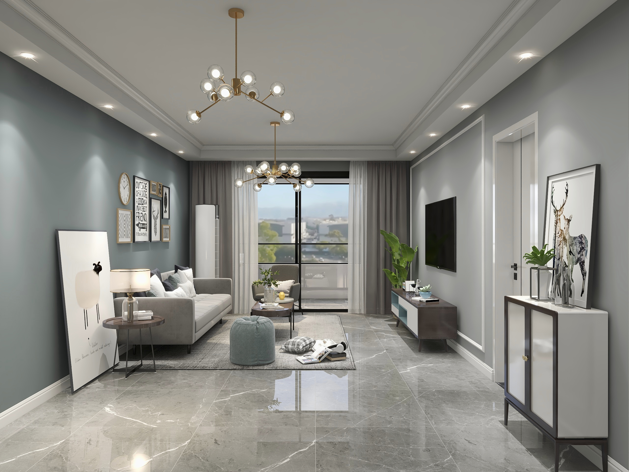 丁大伟-中梁壹号院装修效果图